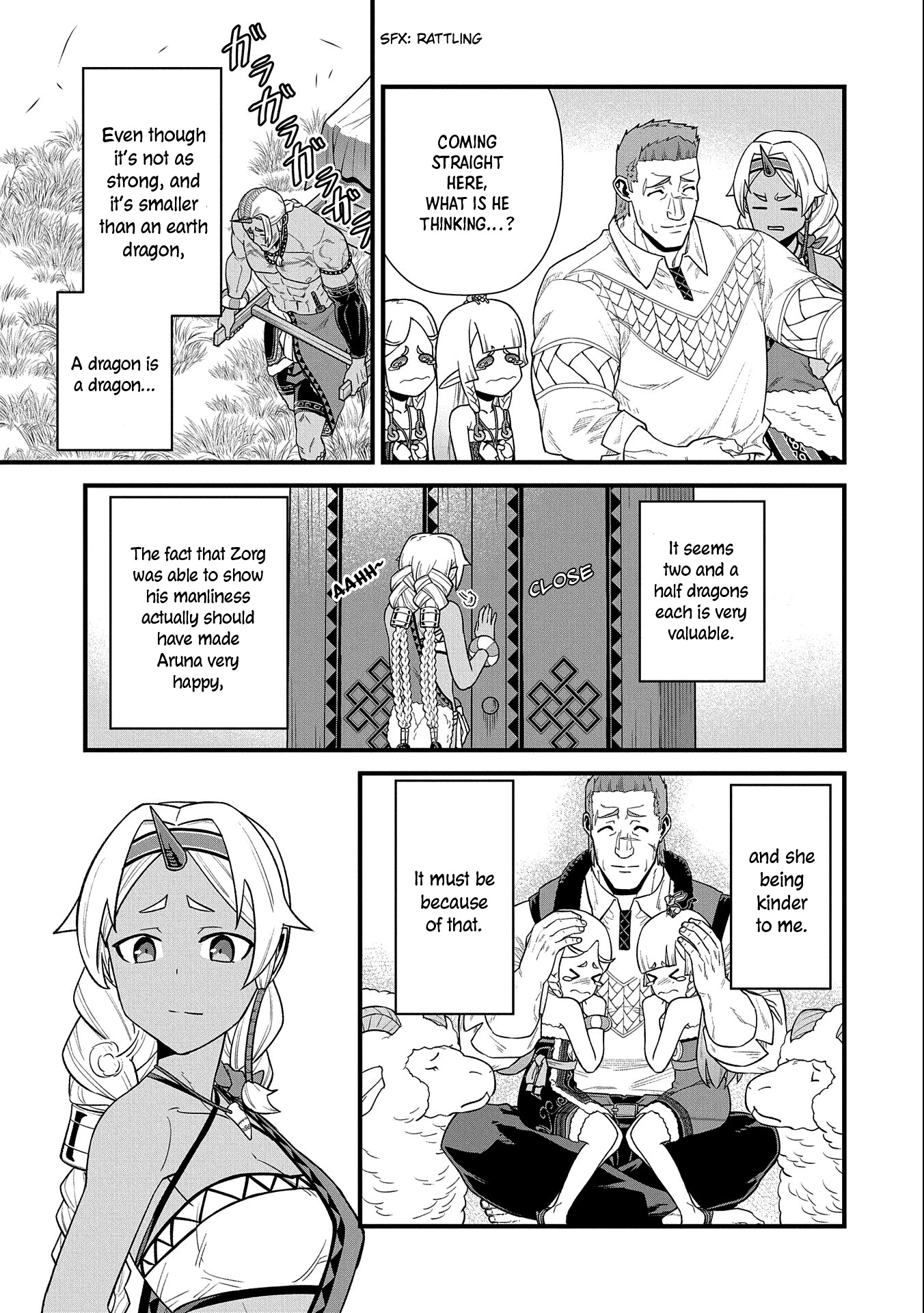 The Population Of The Frontier Owner Starts With 0. "Dias The Blue" And A Blue Horned Girl. chapter 29 page 24