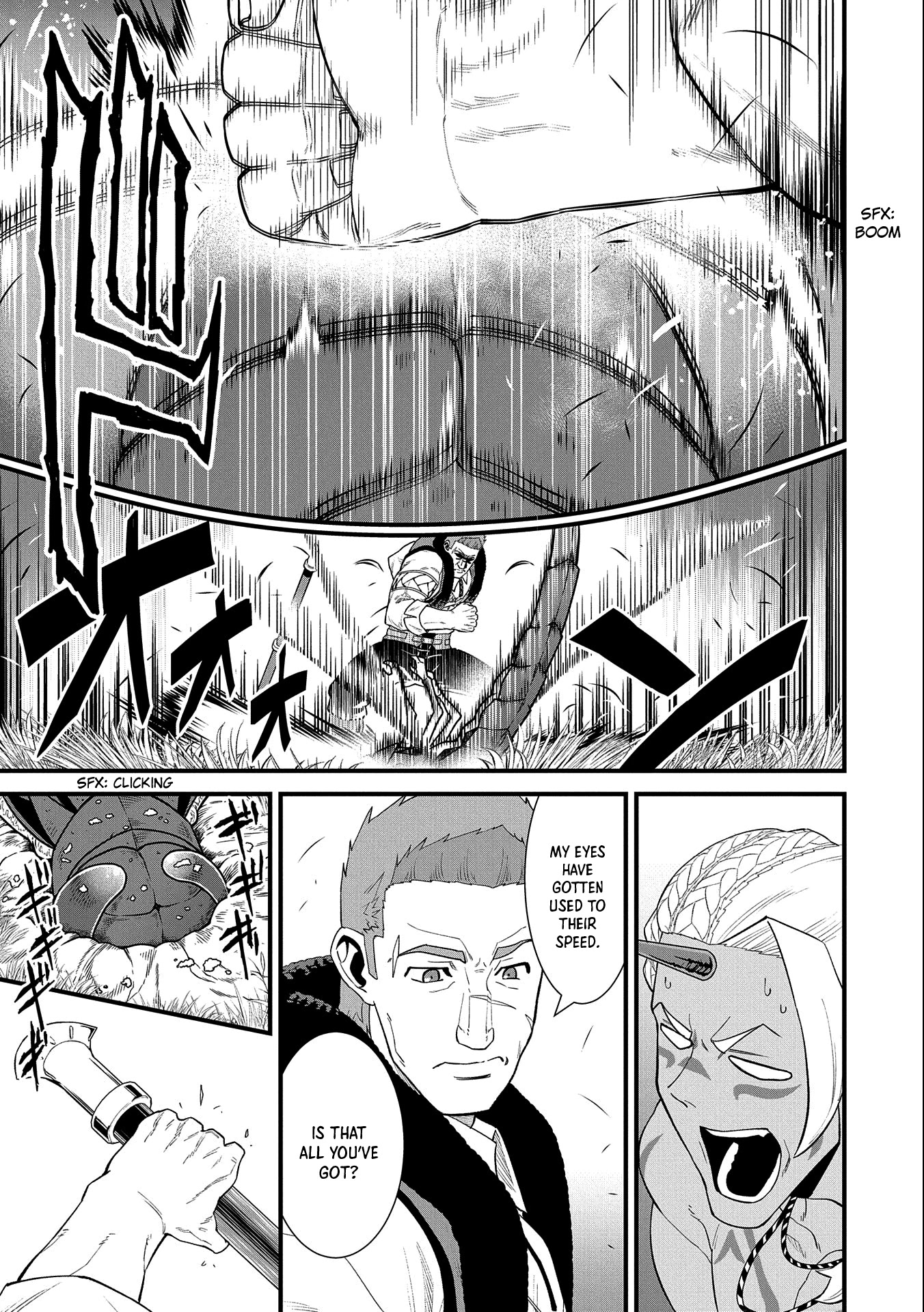 The Population Of The Frontier Owner Starts With 0. "Dias The Blue" And A Blue Horned Girl. chapter 29 page 6