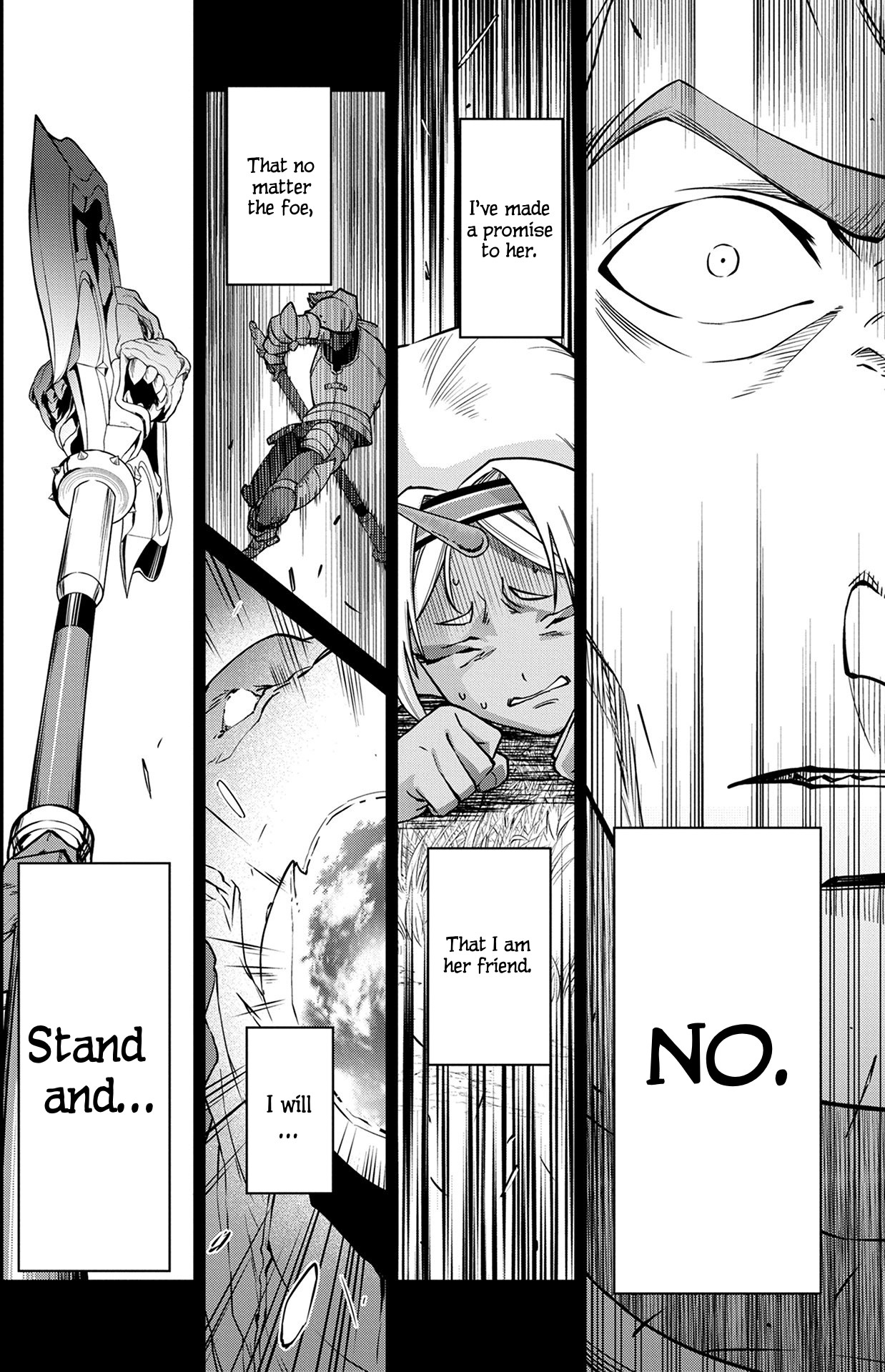 The Population Of The Frontier Owner Starts With 0. "Dias The Blue" And A Blue Horned Girl. chapter 3 page 26