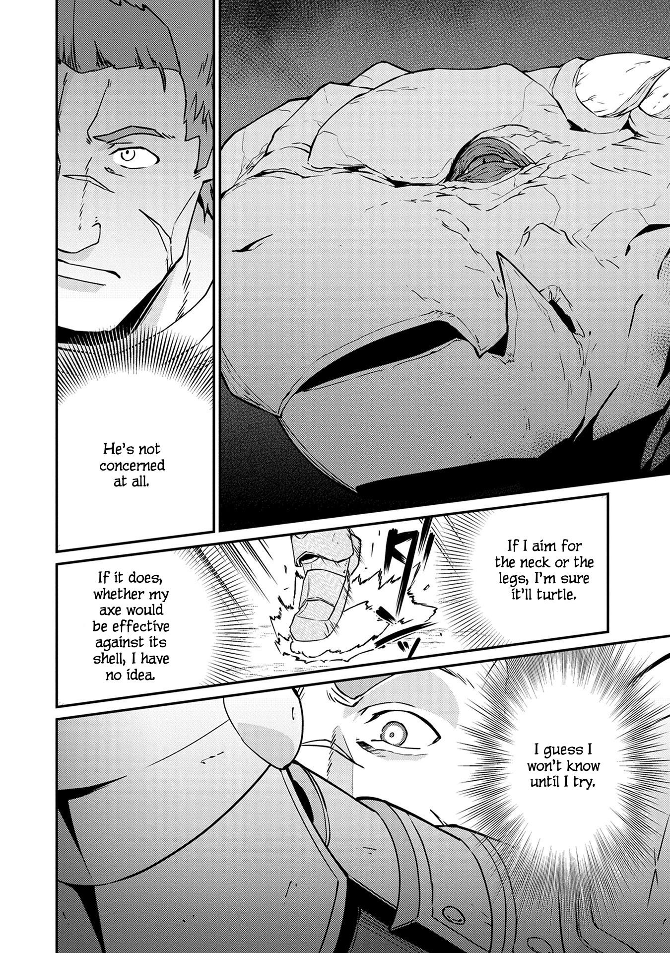 The Population Of The Frontier Owner Starts With 0. "Dias The Blue" And A Blue Horned Girl. chapter 3 page 8