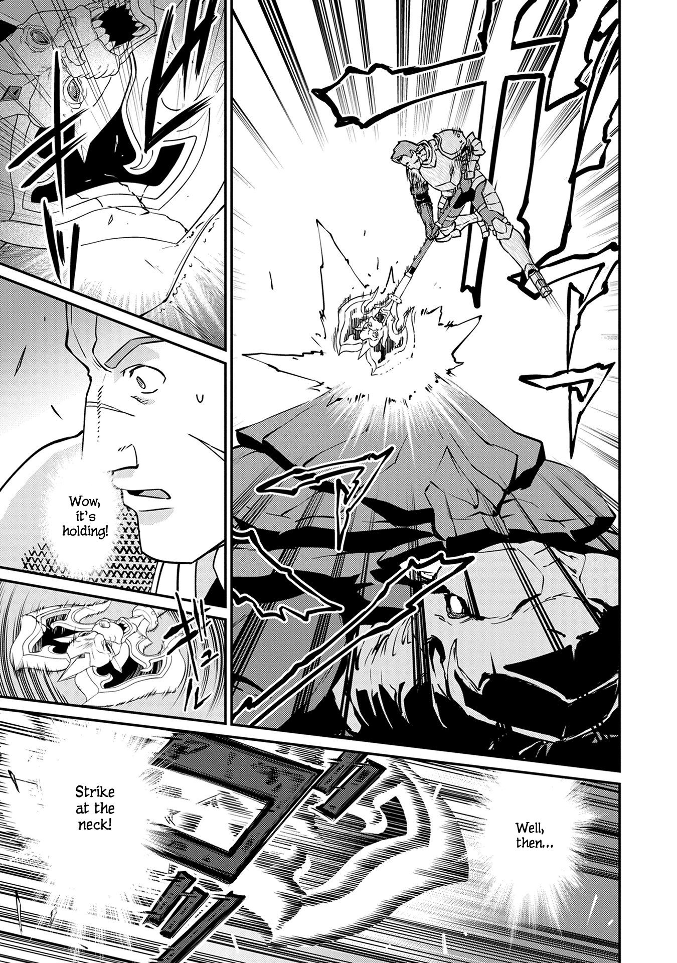 The Population Of The Frontier Owner Starts With 0. "Dias The Blue" And A Blue Horned Girl. chapter 3 page 9