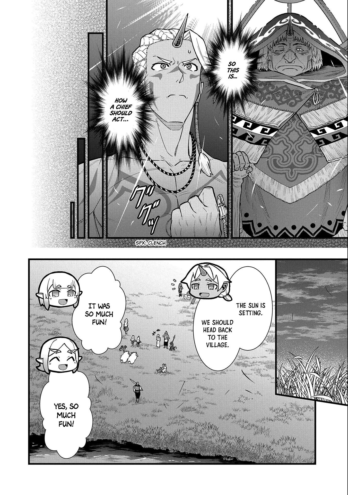 The Population Of The Frontier Owner Starts With 0. "Dias The Blue" And A Blue Horned Girl. chapter 30 page 20