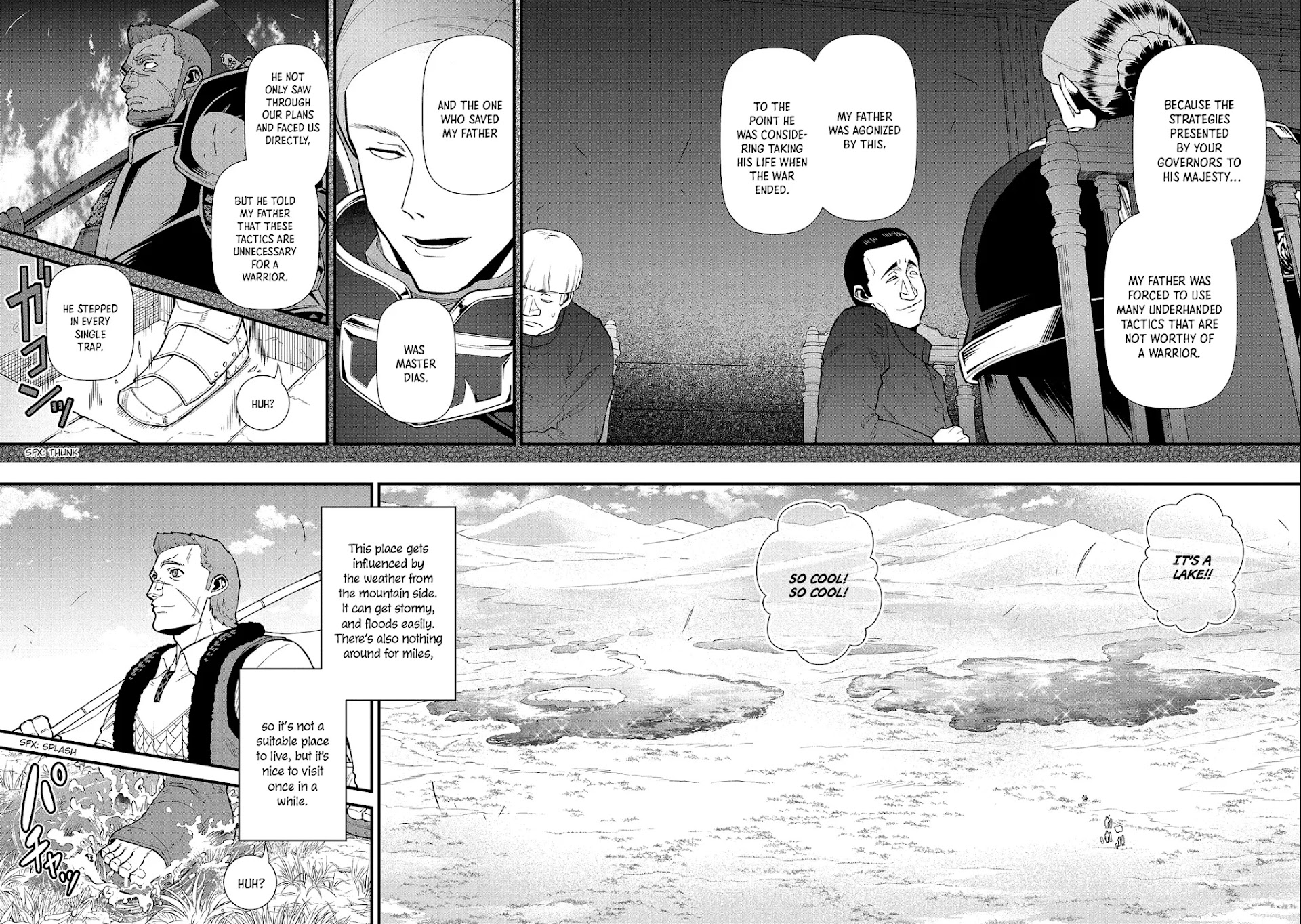 The Population Of The Frontier Owner Starts With 0. "Dias The Blue" And A Blue Horned Girl. chapter 30 page 7