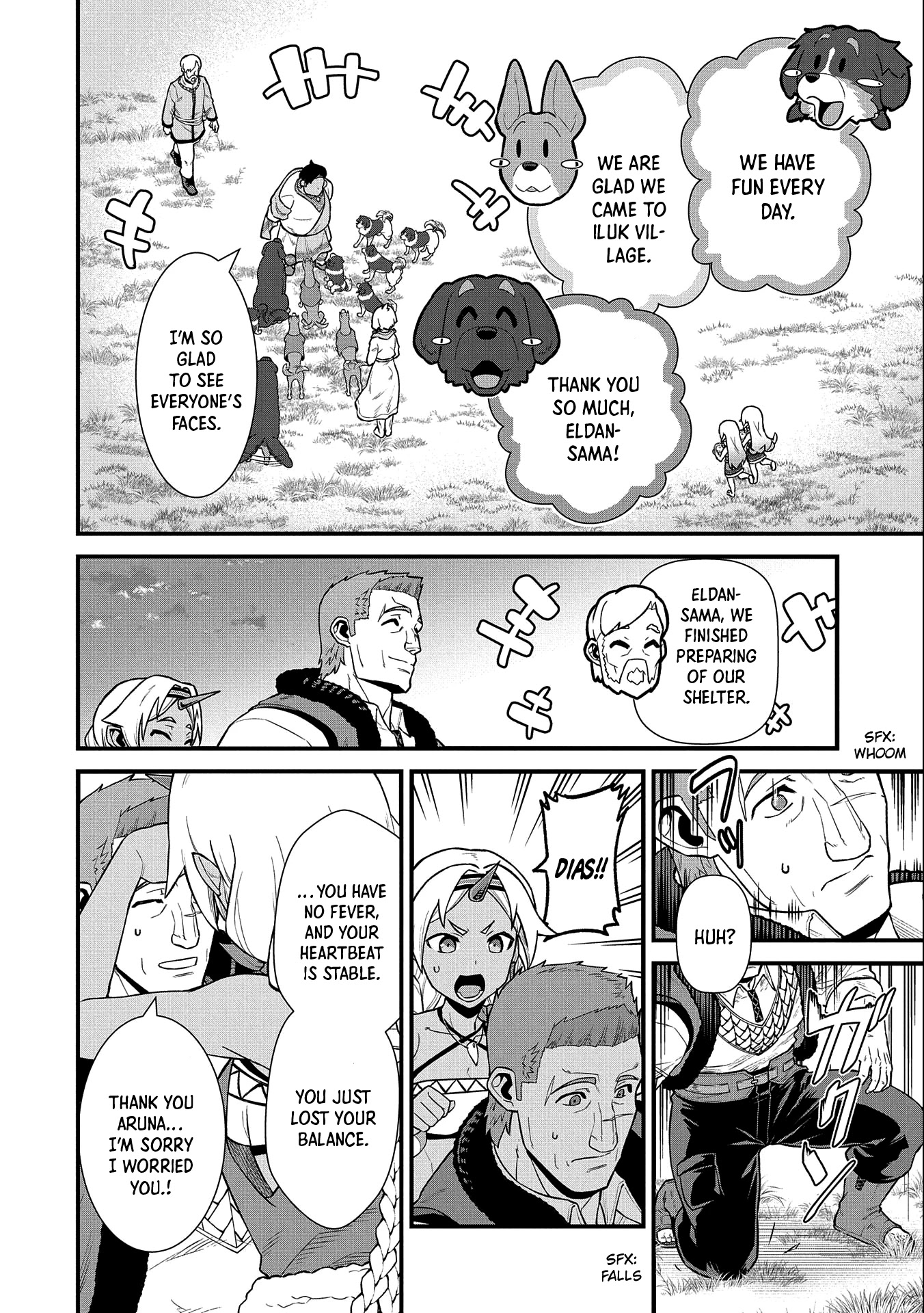 The Population Of The Frontier Owner Starts With 0. "Dias The Blue" And A Blue Horned Girl. chapter 31 page 23