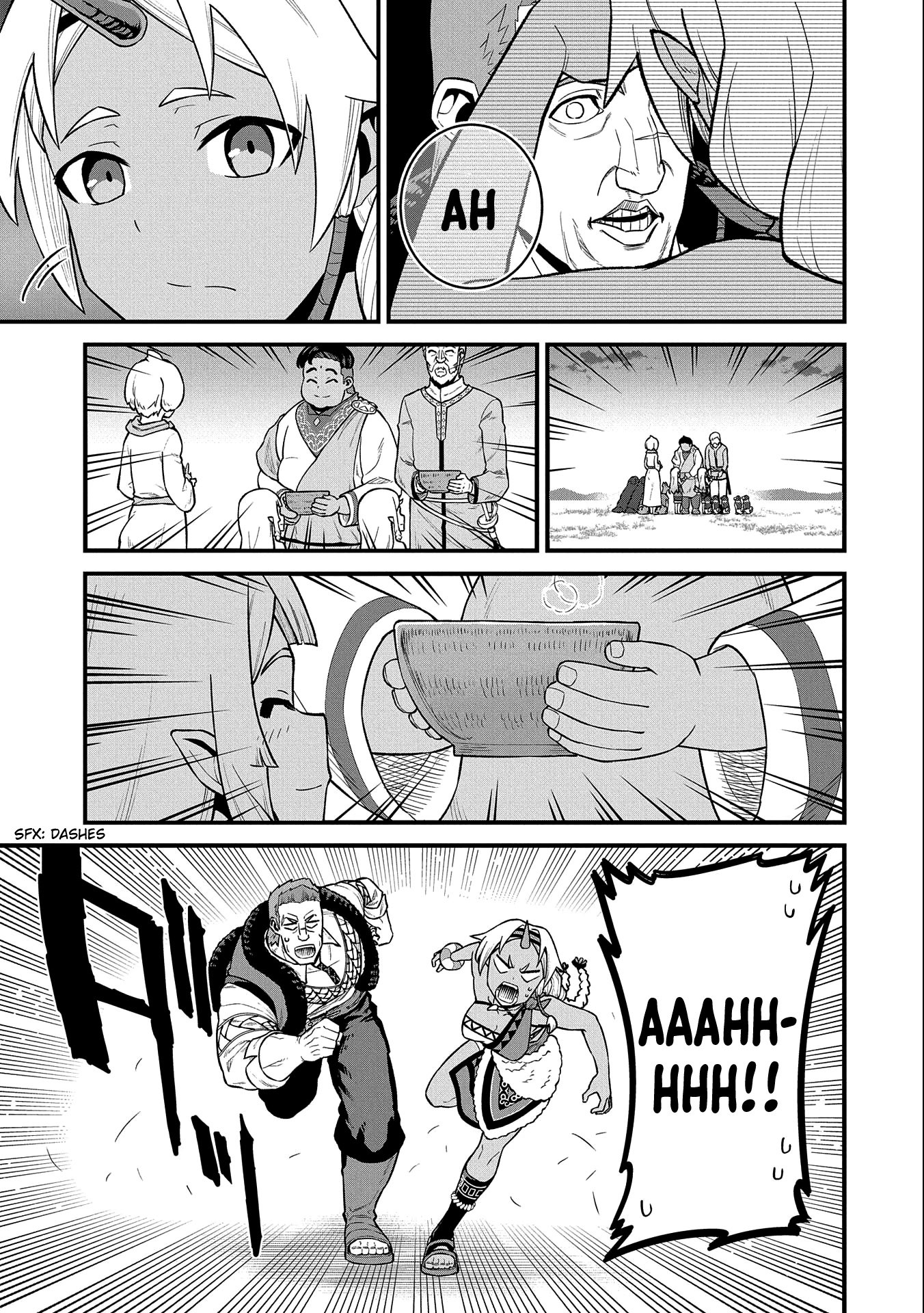 The Population Of The Frontier Owner Starts With 0. "Dias The Blue" And A Blue Horned Girl. chapter 31 page 24