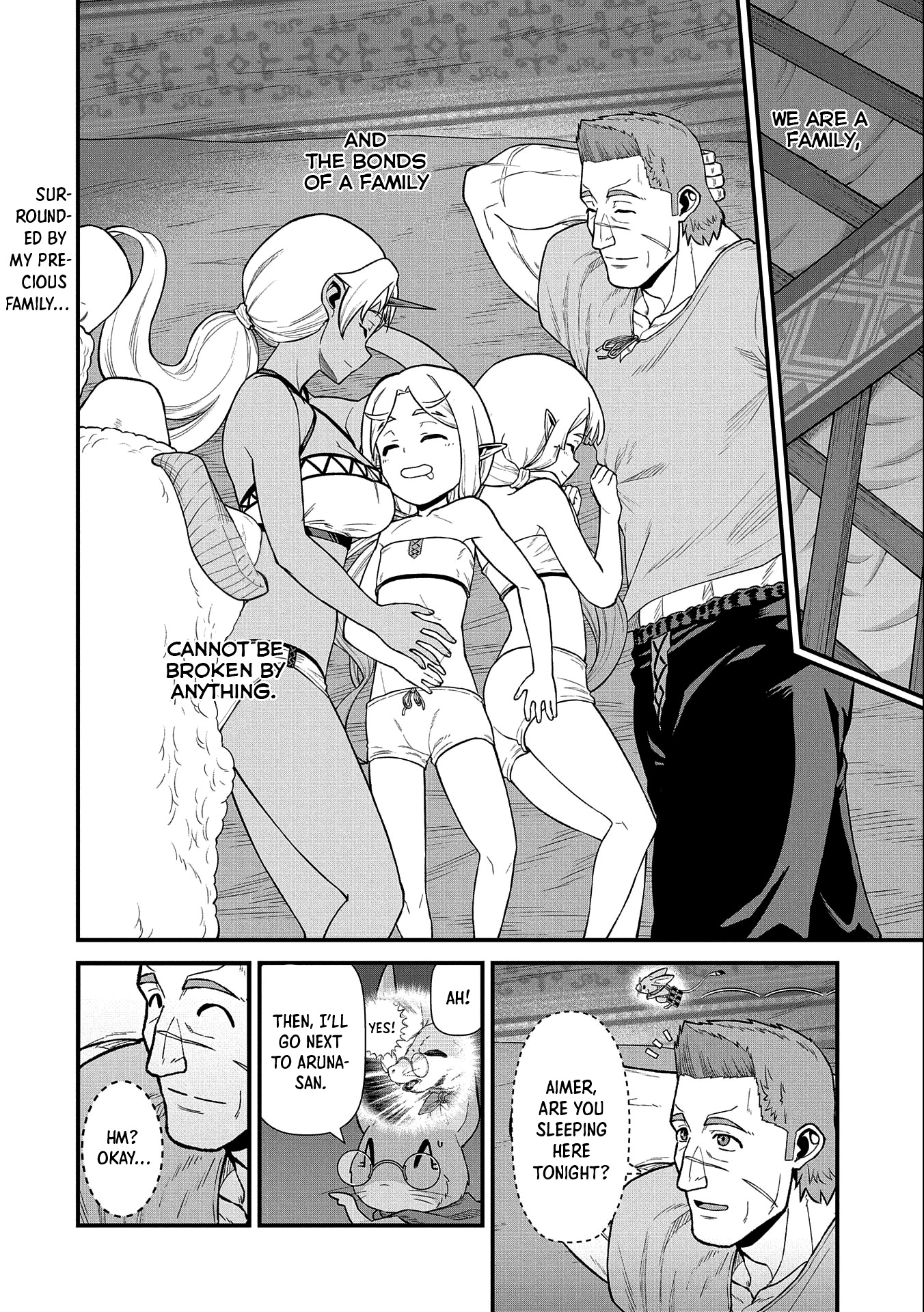 The Population Of The Frontier Owner Starts With 0. "Dias The Blue" And A Blue Horned Girl. chapter 31 page 35