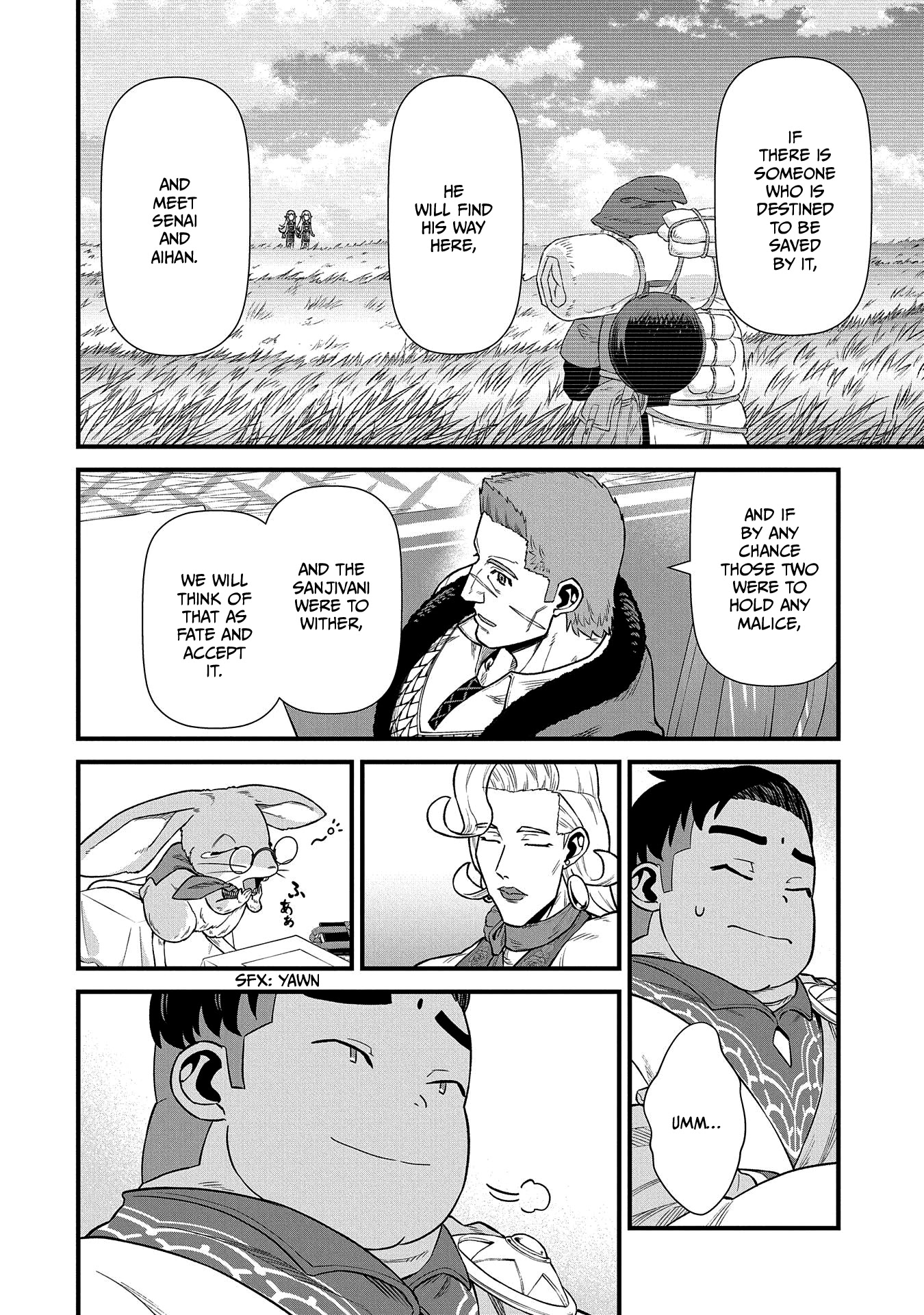 The Population Of The Frontier Owner Starts With 0. "Dias The Blue" And A Blue Horned Girl. chapter 32 page 15