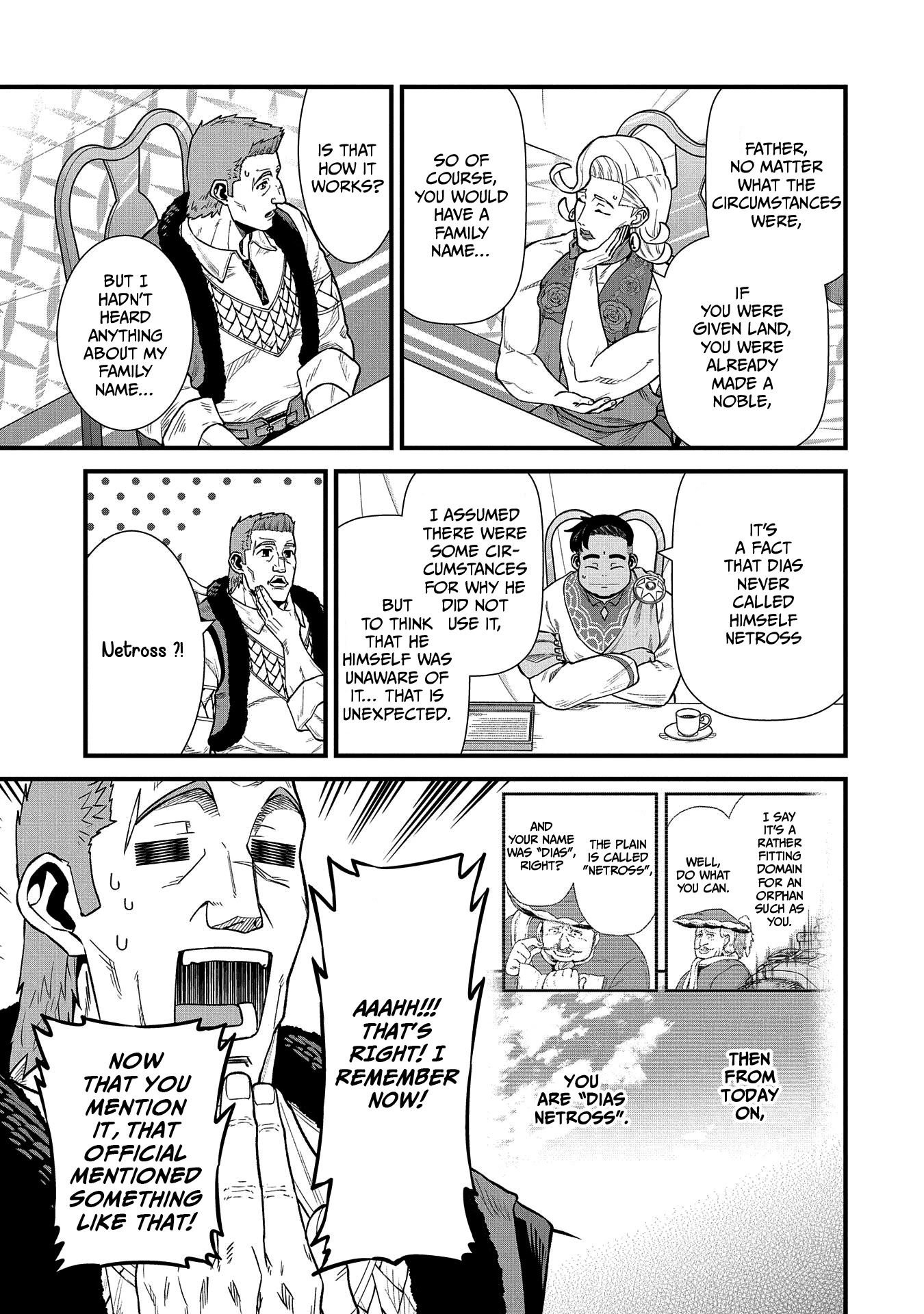 The Population Of The Frontier Owner Starts With 0. "Dias The Blue" And A Blue Horned Girl. chapter 32 page 18