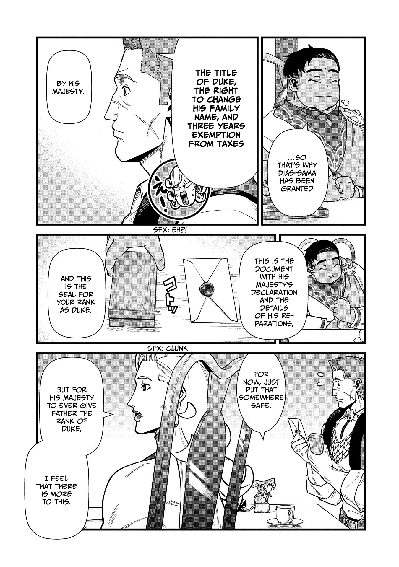 The Population Of The Frontier Owner Starts With 0. "Dias The Blue" And A Blue Horned Girl. chapter 32 page 20