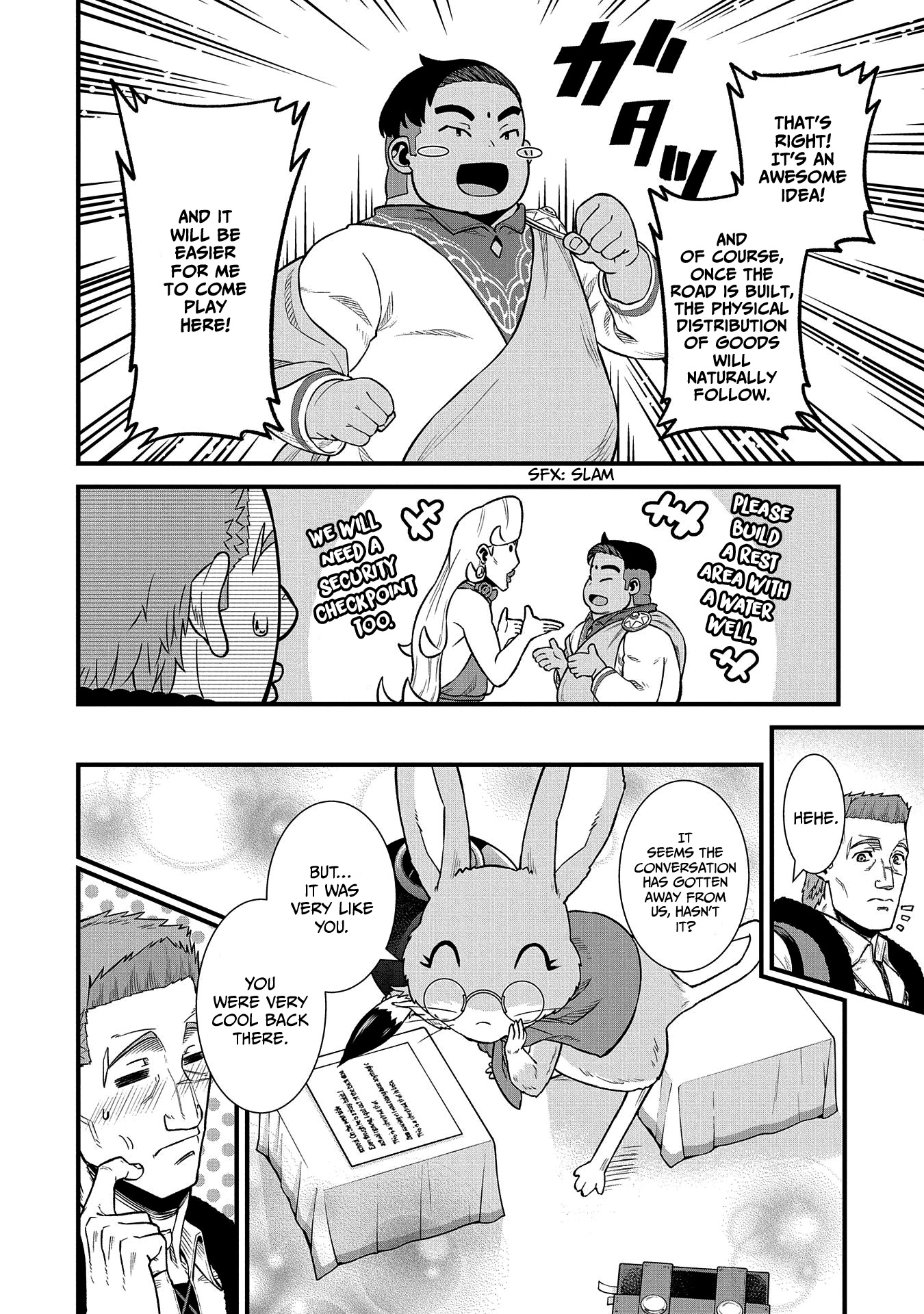 The Population Of The Frontier Owner Starts With 0. "Dias The Blue" And A Blue Horned Girl. chapter 32 page 31