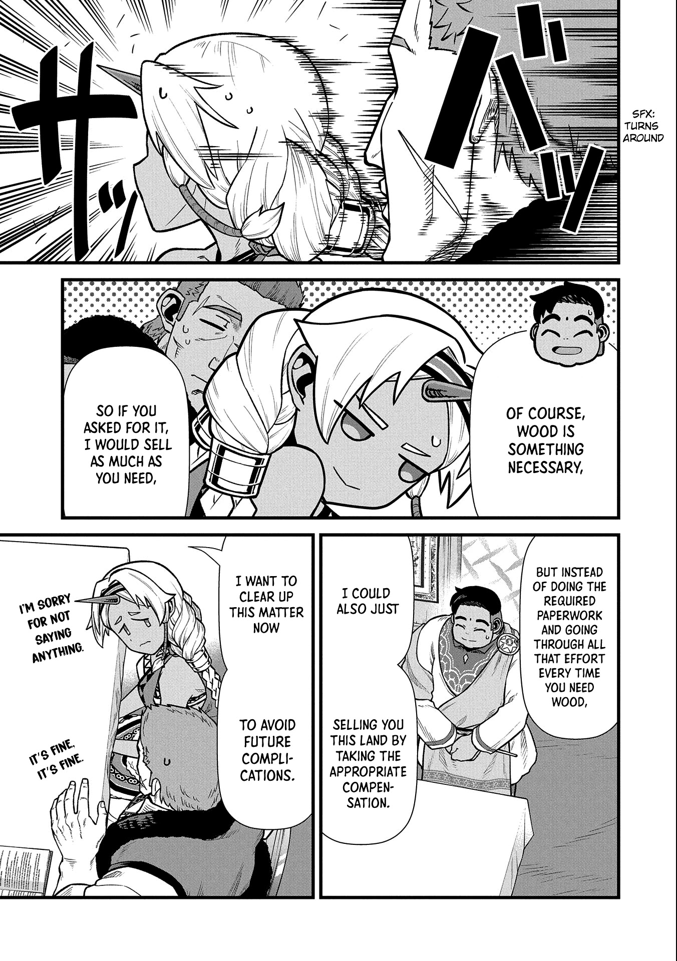 The Population Of The Frontier Owner Starts With 0. "Dias The Blue" And A Blue Horned Girl. chapter 33 page 29