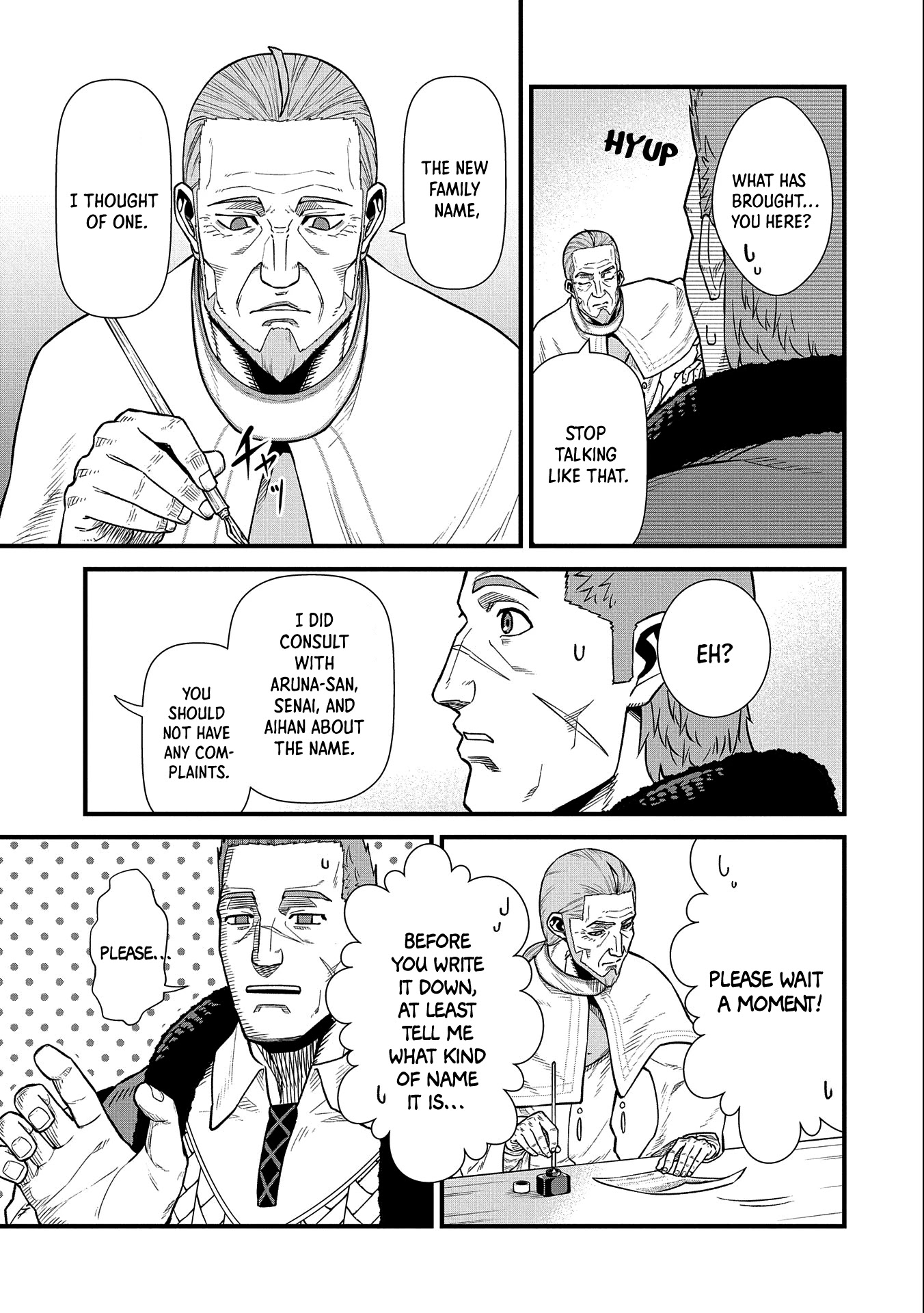 The Population Of The Frontier Owner Starts With 0. "Dias The Blue" And A Blue Horned Girl. chapter 33 page 6