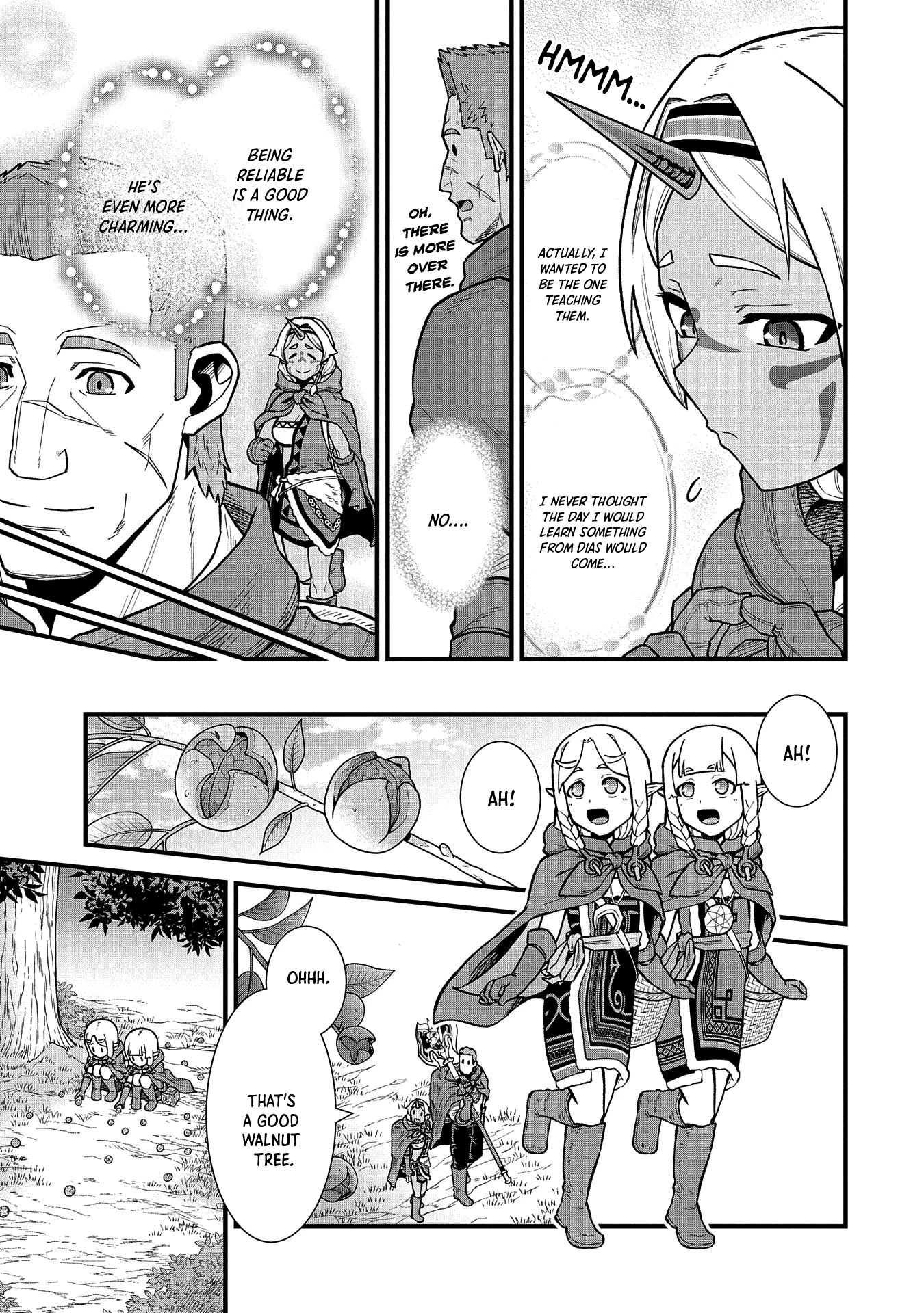 The Population Of The Frontier Owner Starts With 0. "Dias The Blue" And A Blue Horned Girl. chapter 34 page 12