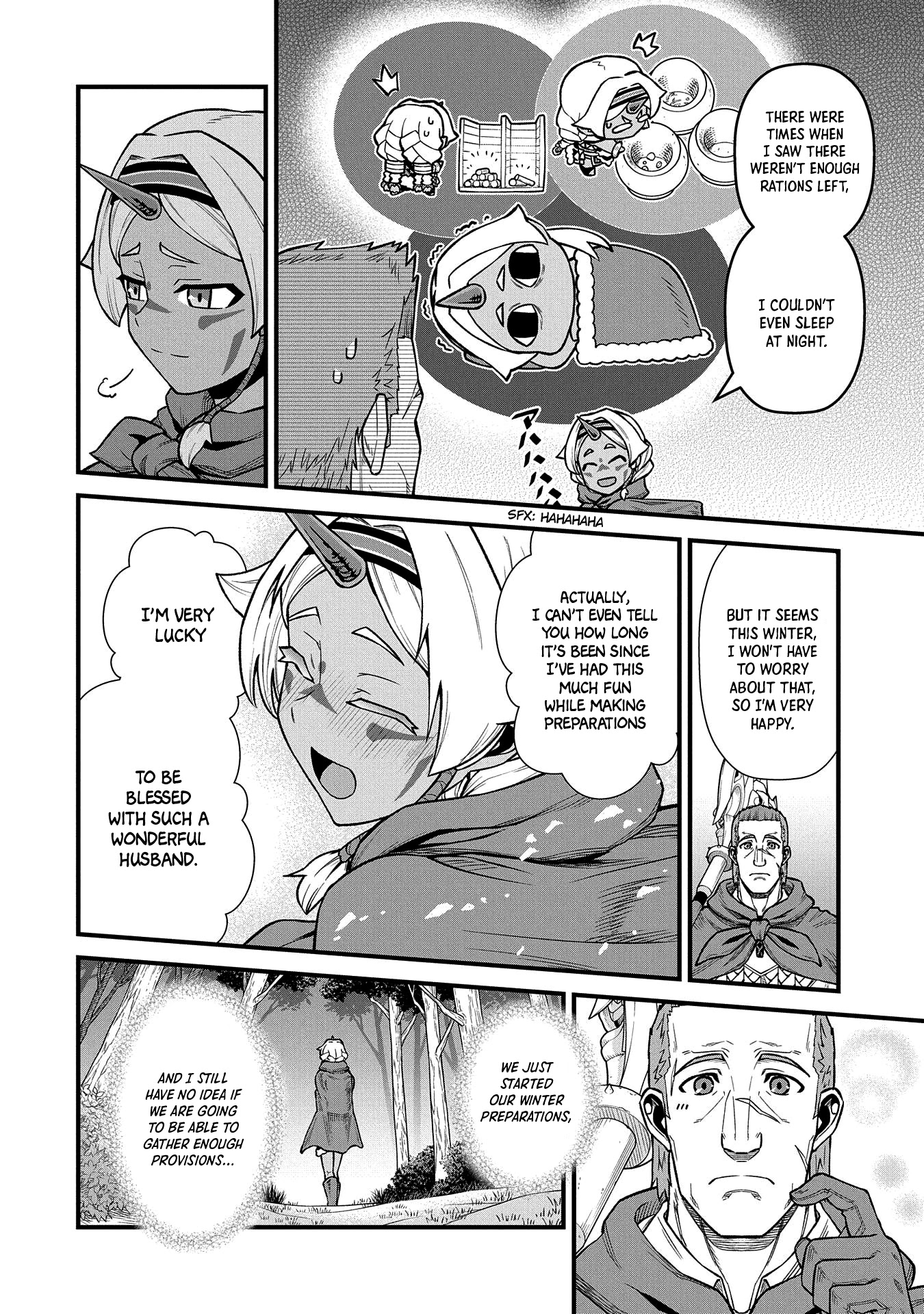 The Population Of The Frontier Owner Starts With 0. "Dias The Blue" And A Blue Horned Girl. chapter 34 page 17