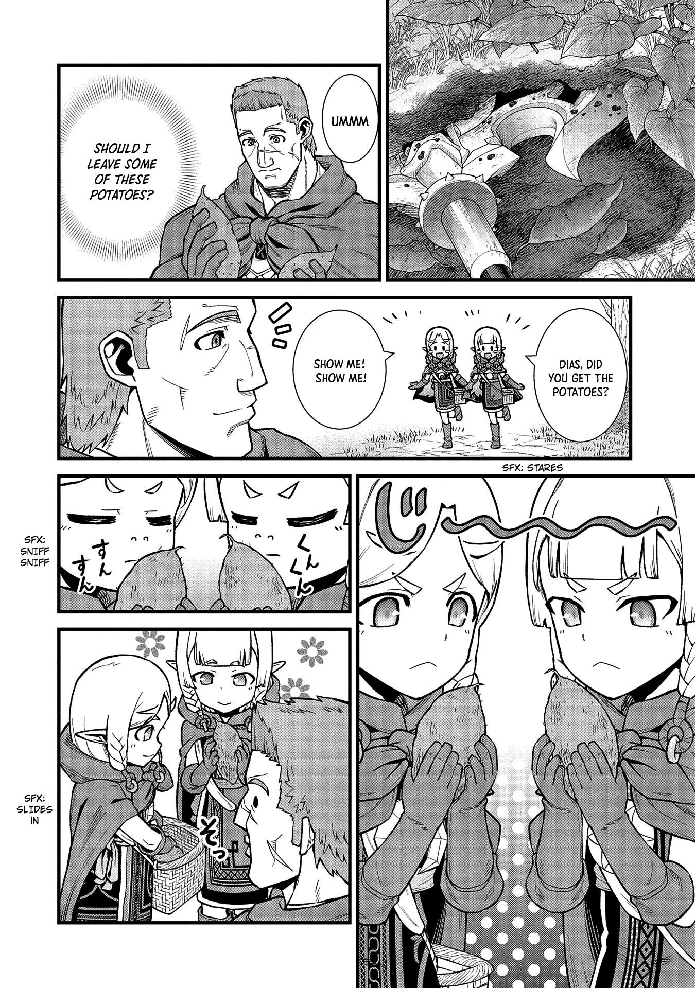 The Population Of The Frontier Owner Starts With 0. "Dias The Blue" And A Blue Horned Girl. chapter 34 page 19