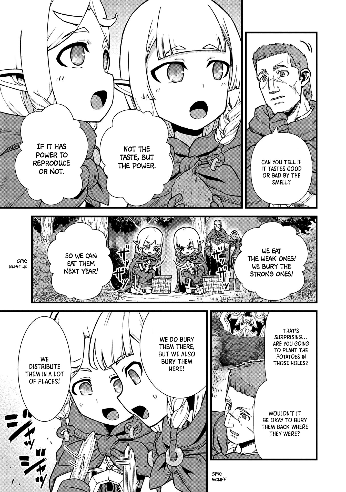 The Population Of The Frontier Owner Starts With 0. "Dias The Blue" And A Blue Horned Girl. chapter 34 page 20