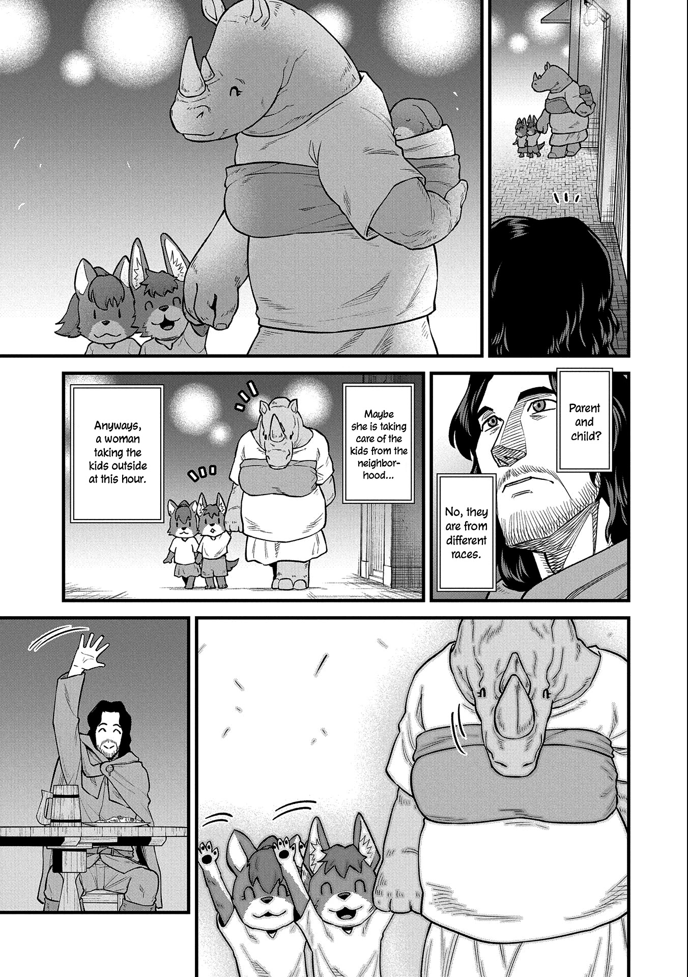 The Population Of The Frontier Owner Starts With 0. "Dias The Blue" And A Blue Horned Girl. chapter 35 page 28