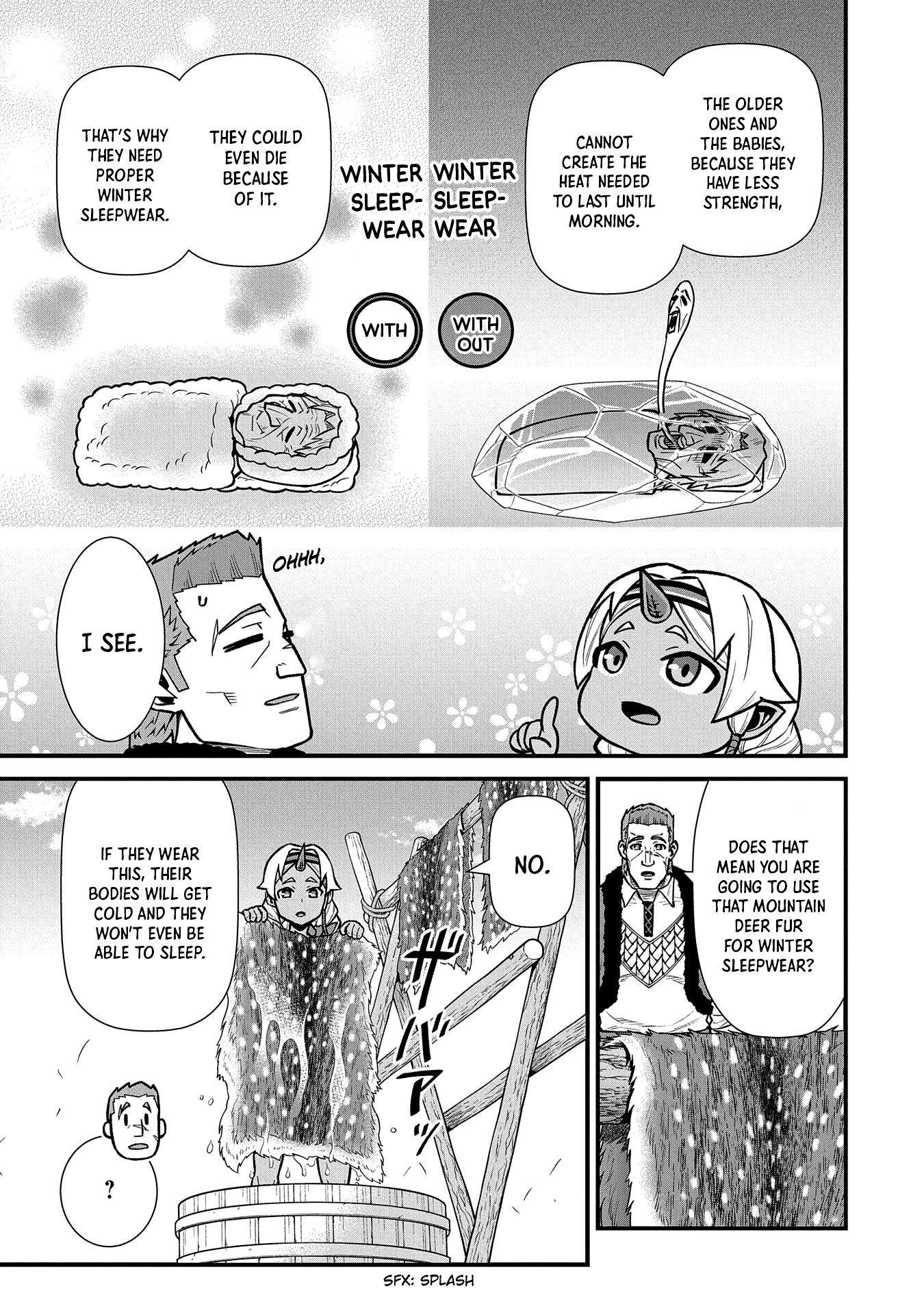 The Population Of The Frontier Owner Starts With 0. "Dias The Blue" And A Blue Horned Girl. chapter 36 page 17