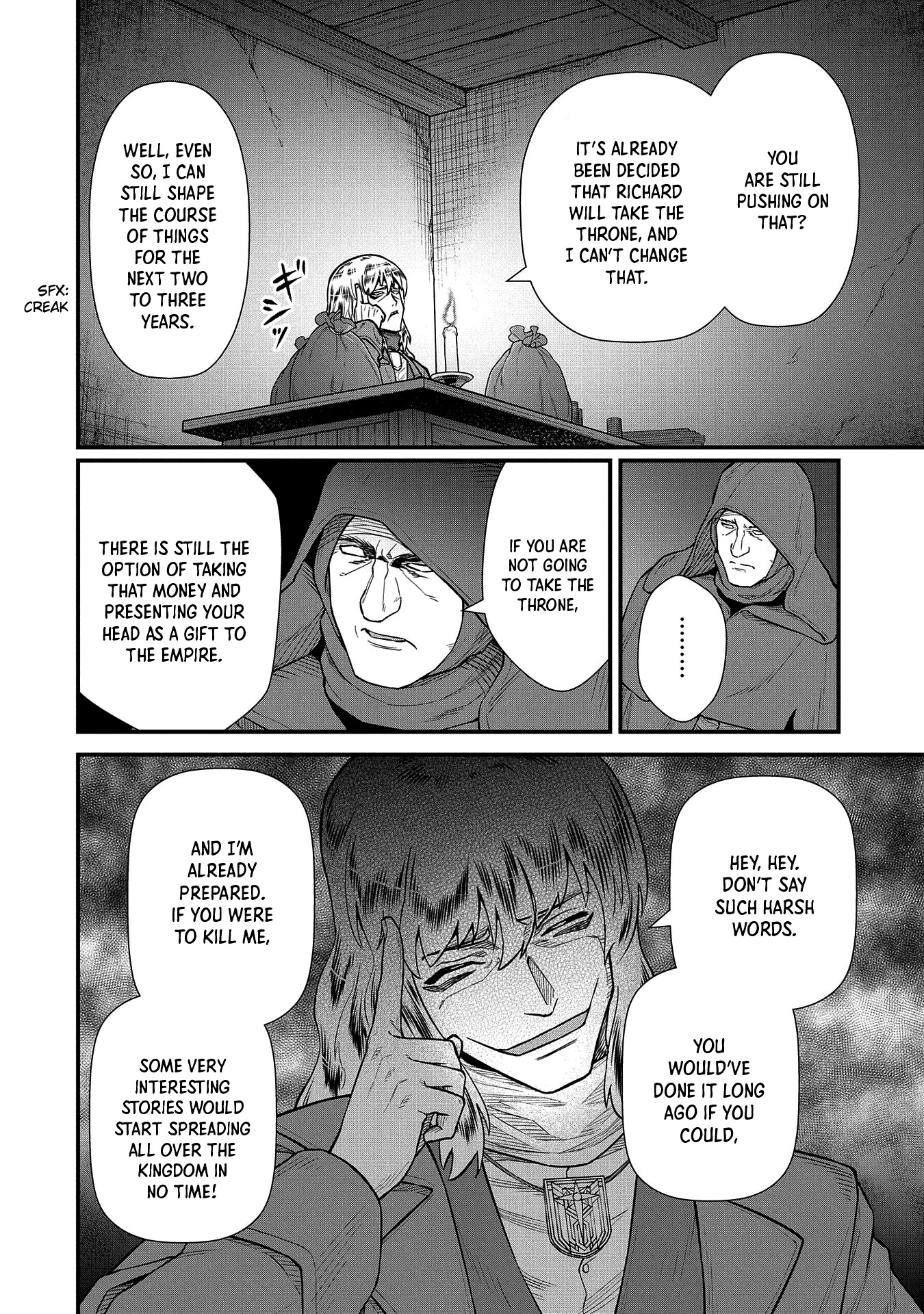 The Population Of The Frontier Owner Starts With 0. "Dias The Blue" And A Blue Horned Girl. chapter 36 page 30