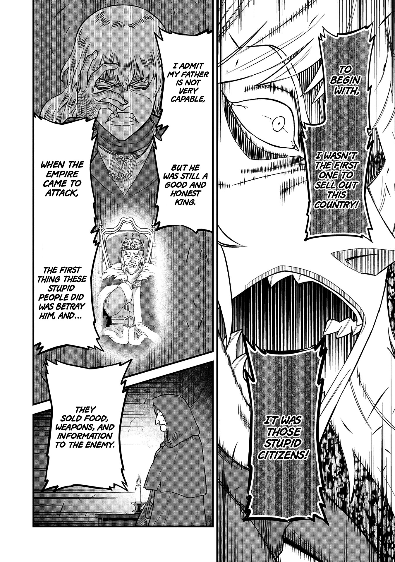 The Population Of The Frontier Owner Starts With 0. "Dias The Blue" And A Blue Horned Girl. chapter 36 page 32