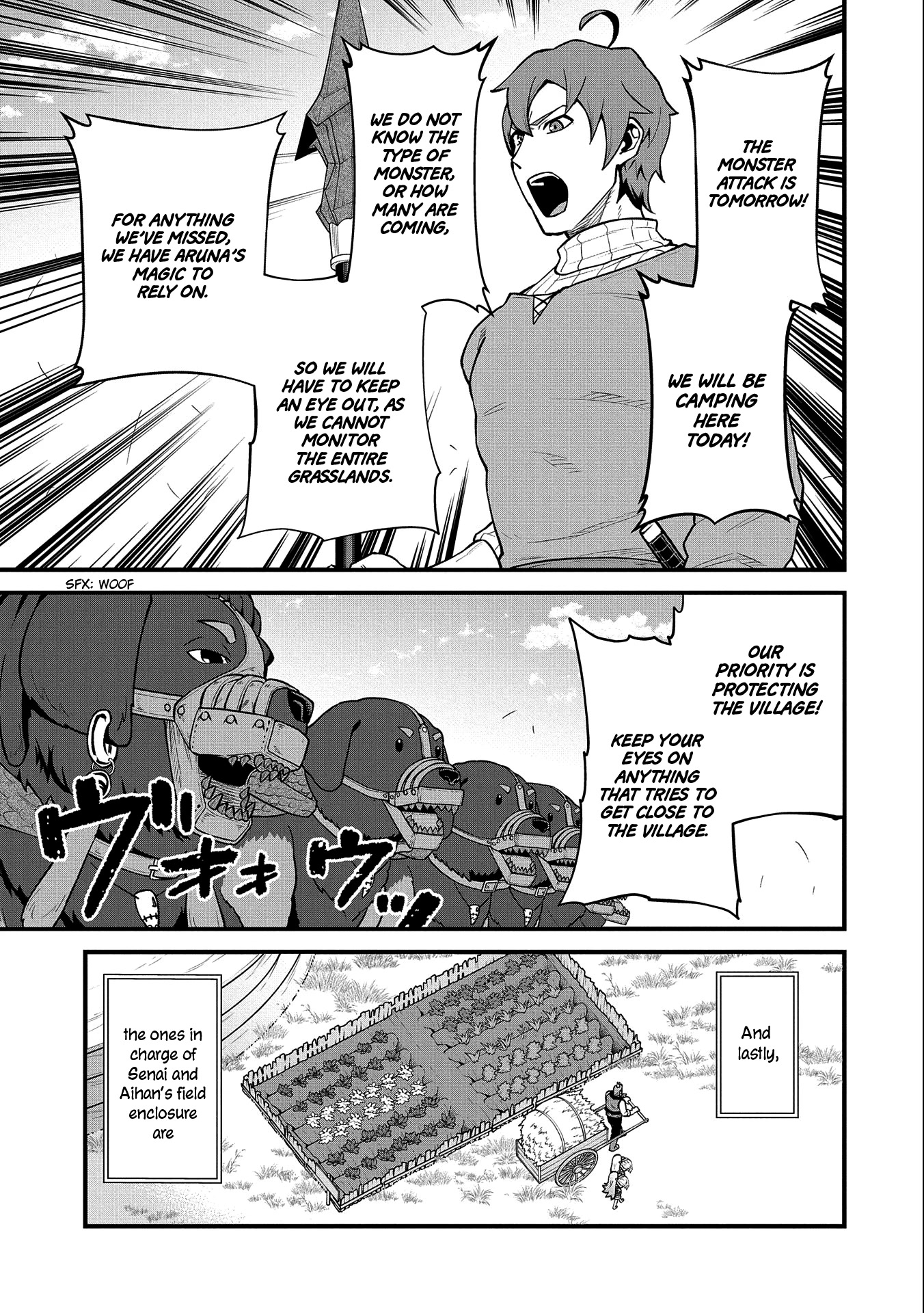 The Population Of The Frontier Owner Starts With 0. "Dias The Blue" And A Blue Horned Girl. chapter 37 page 10