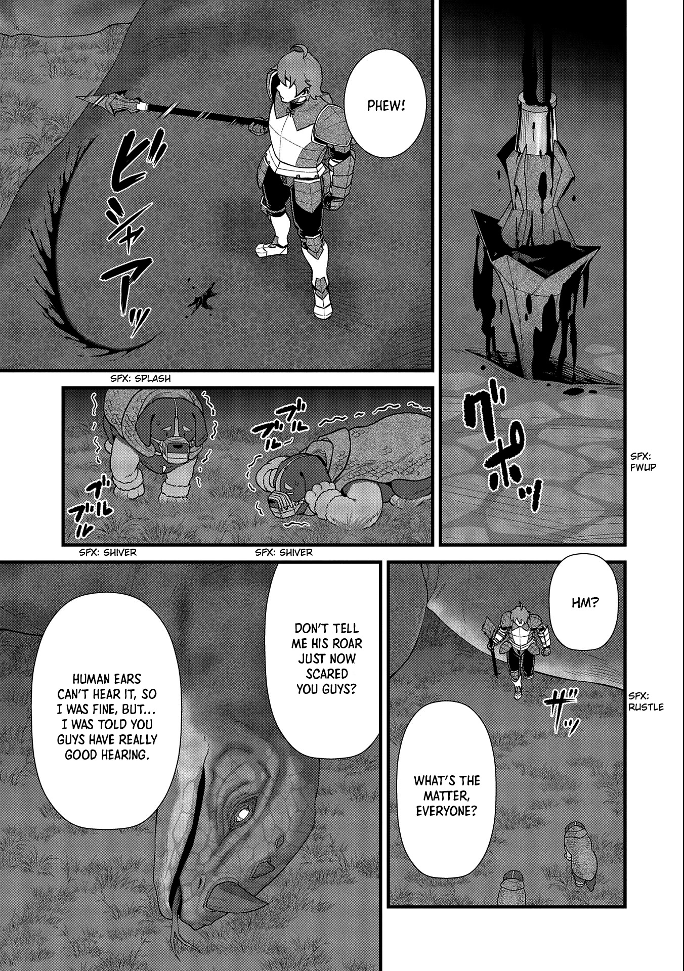 The Population Of The Frontier Owner Starts With 0. "Dias The Blue" And A Blue Horned Girl. chapter 37 page 34