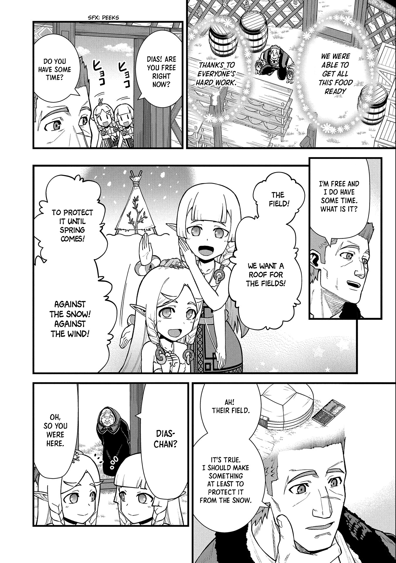 The Population Of The Frontier Owner Starts With 0. "Dias The Blue" And A Blue Horned Girl. chapter 37 page 5