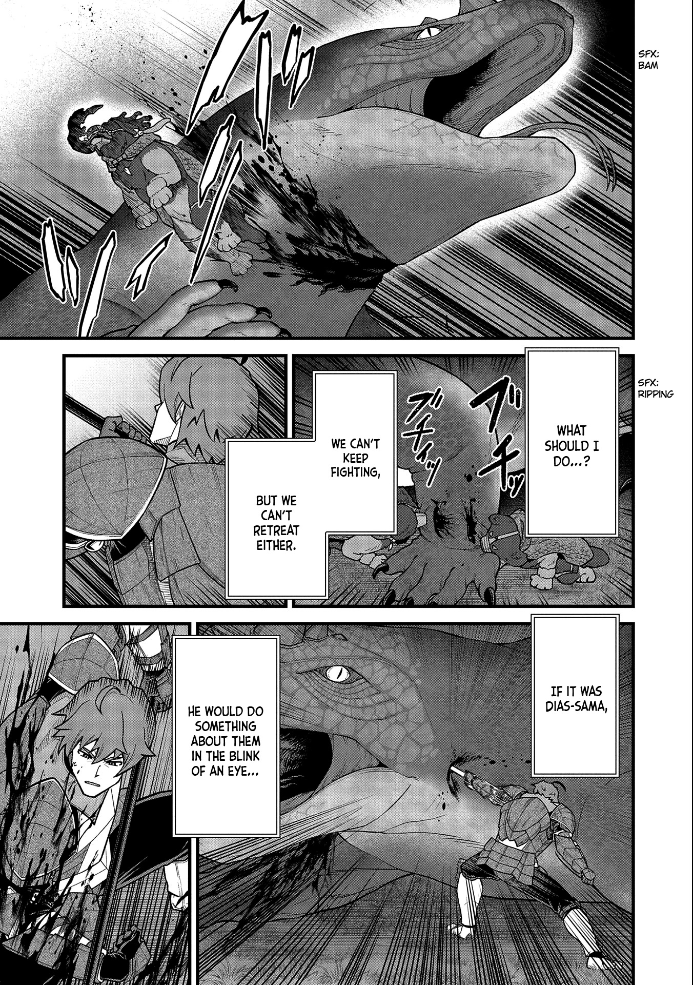 The Population Of The Frontier Owner Starts With 0. "Dias The Blue" And A Blue Horned Girl. chapter 38 page 18