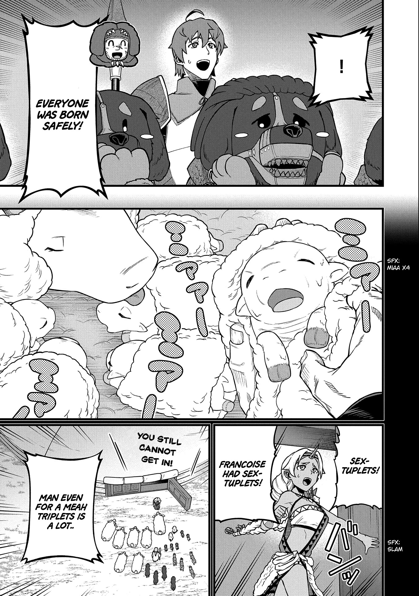 The Population Of The Frontier Owner Starts With 0. "Dias The Blue" And A Blue Horned Girl. chapter 38 page 26