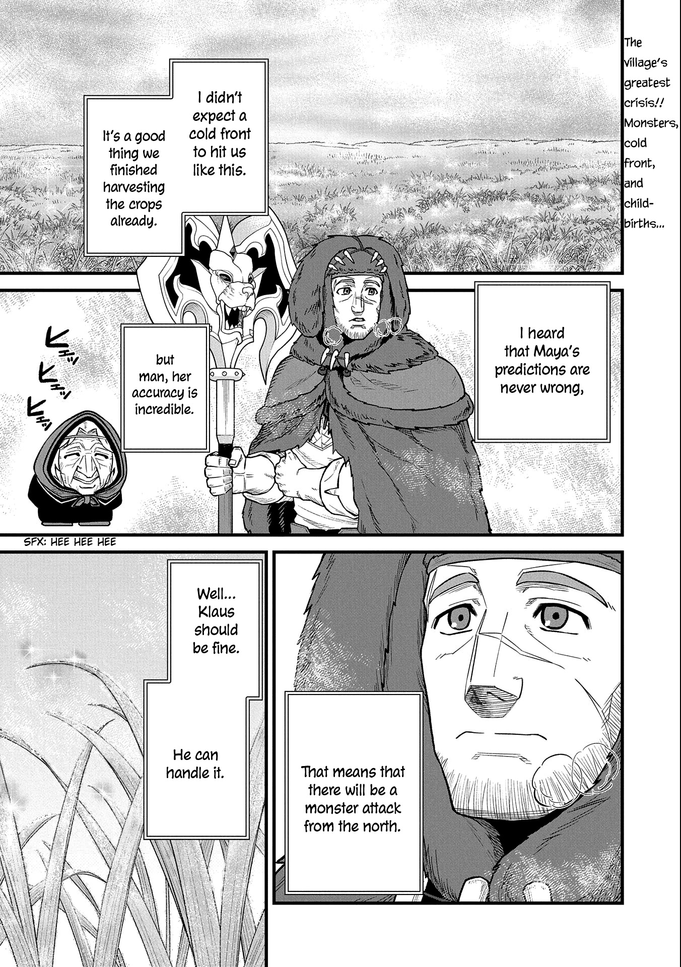 The Population Of The Frontier Owner Starts With 0. "Dias The Blue" And A Blue Horned Girl. chapter 38 page 4