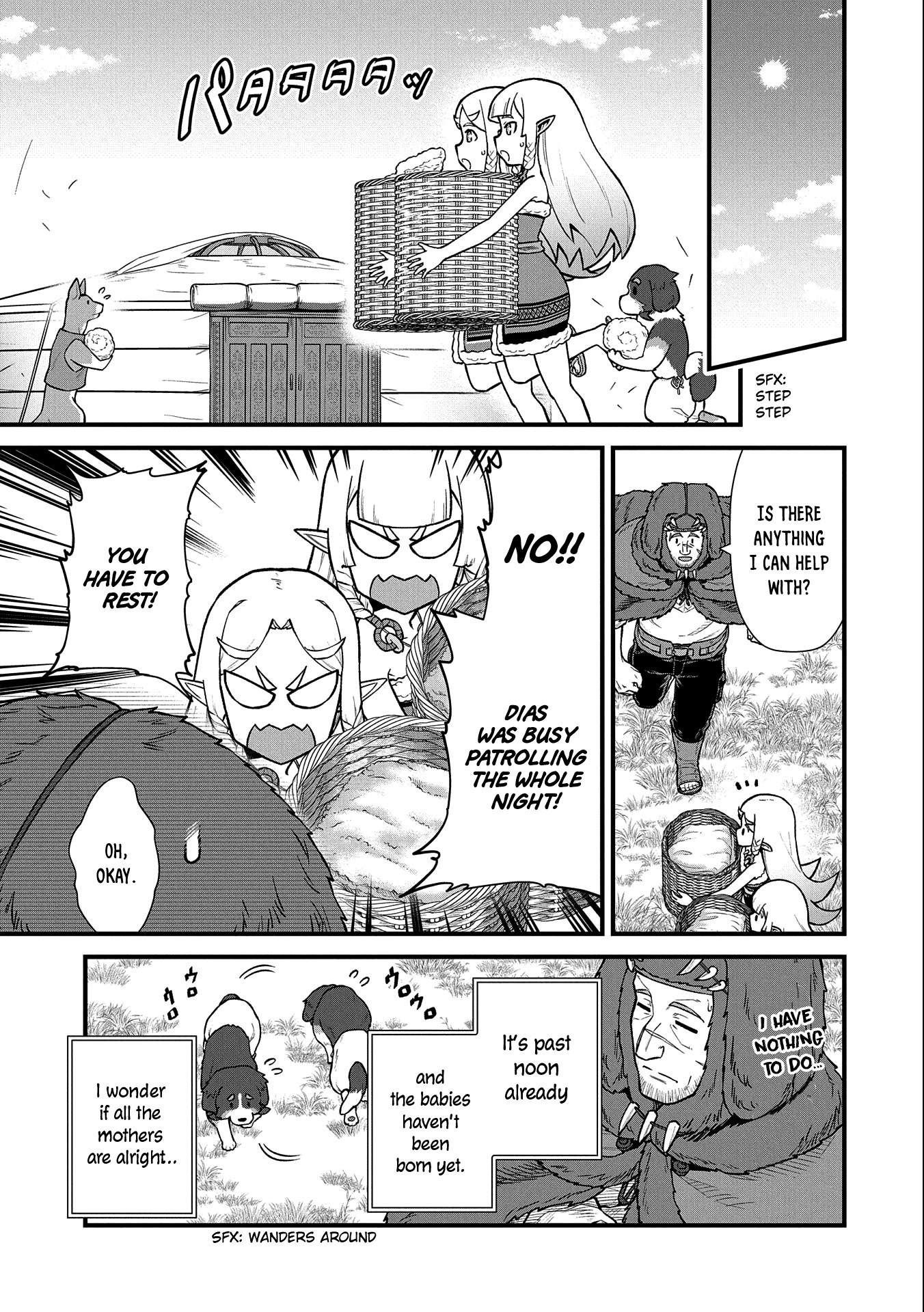 The Population Of The Frontier Owner Starts With 0. "Dias The Blue" And A Blue Horned Girl. chapter 38 page 6