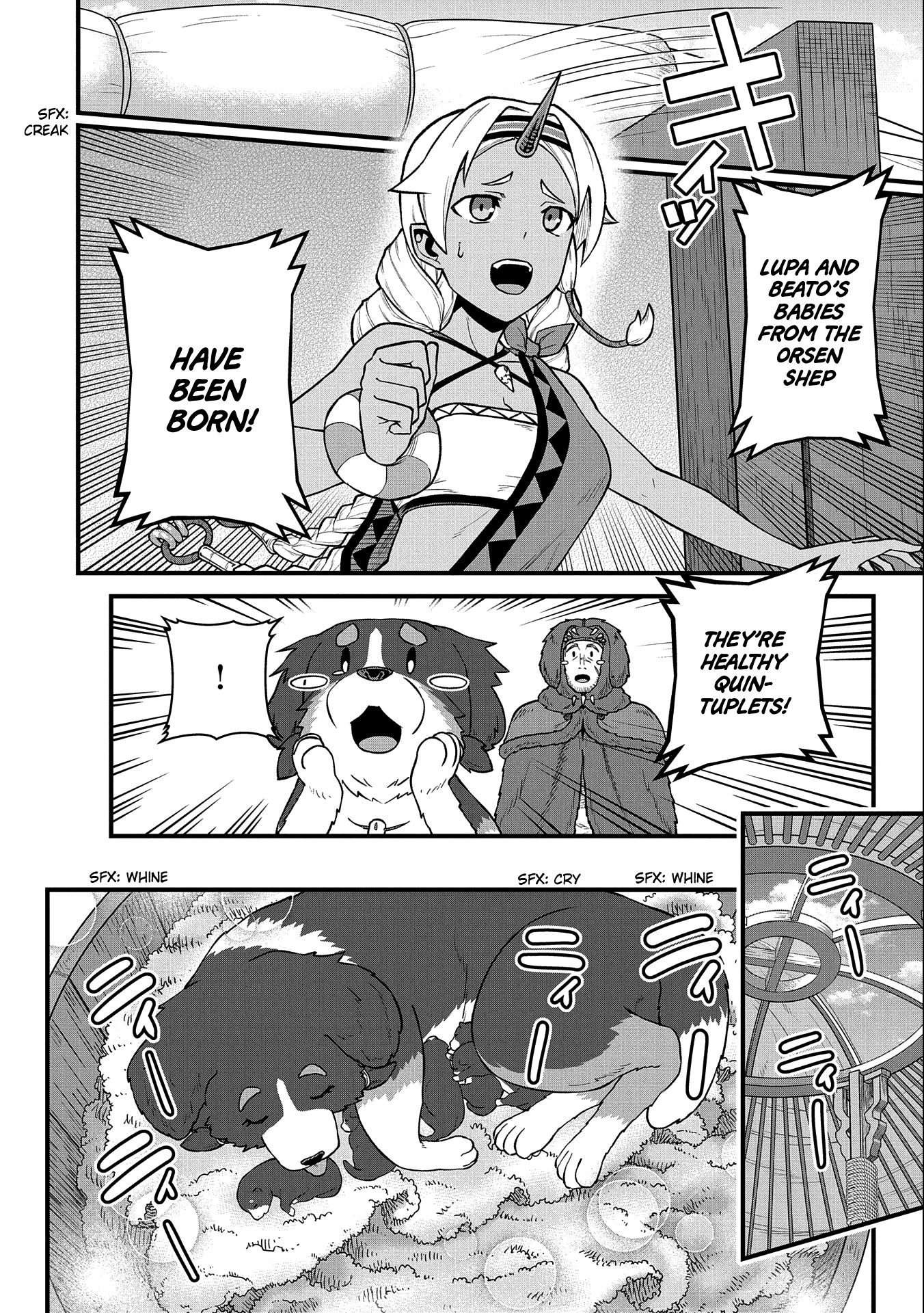 The Population Of The Frontier Owner Starts With 0. "Dias The Blue" And A Blue Horned Girl. chapter 38 page 7