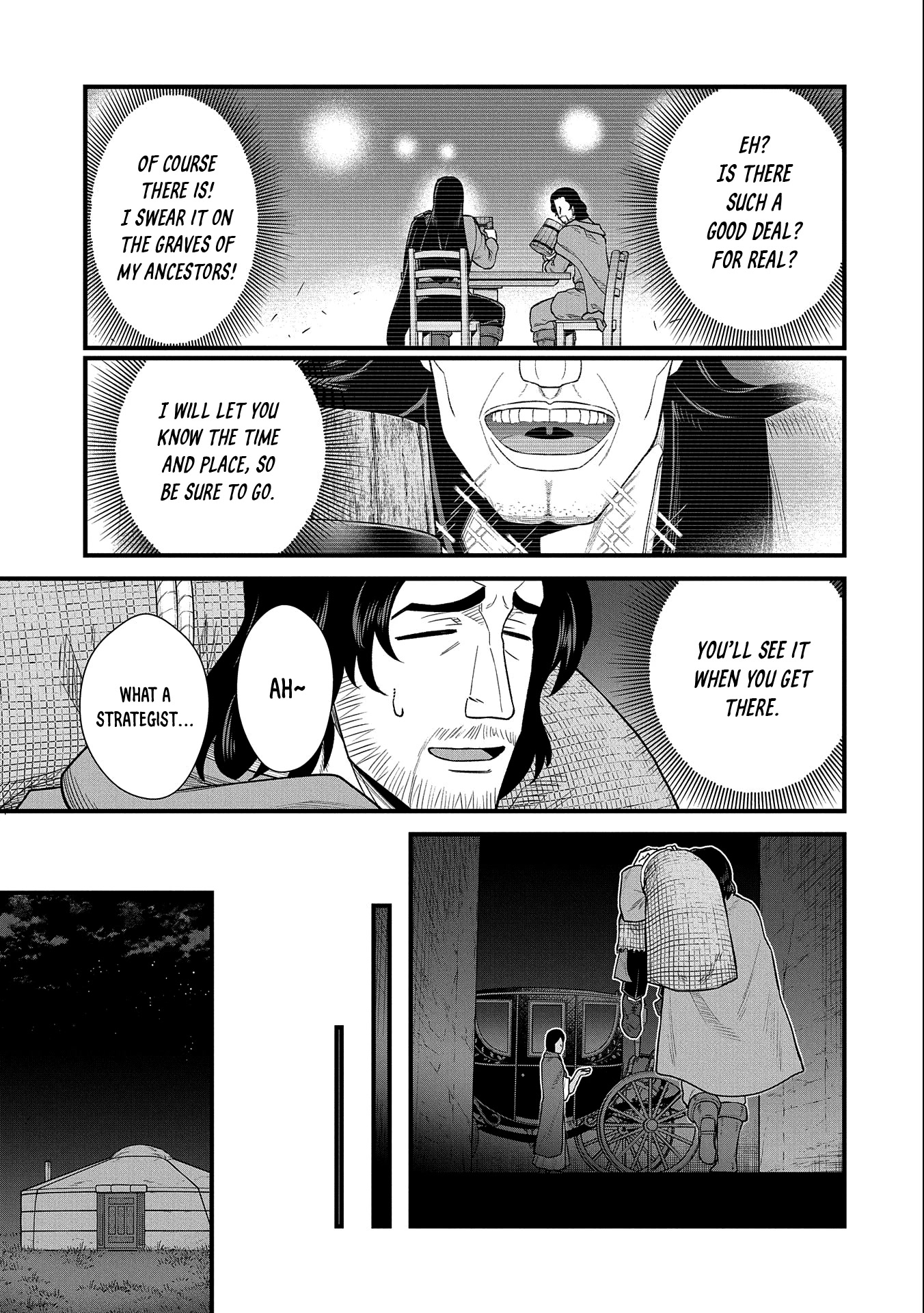 The Population Of The Frontier Owner Starts With 0. "Dias The Blue" And A Blue Horned Girl. chapter 39 page 34