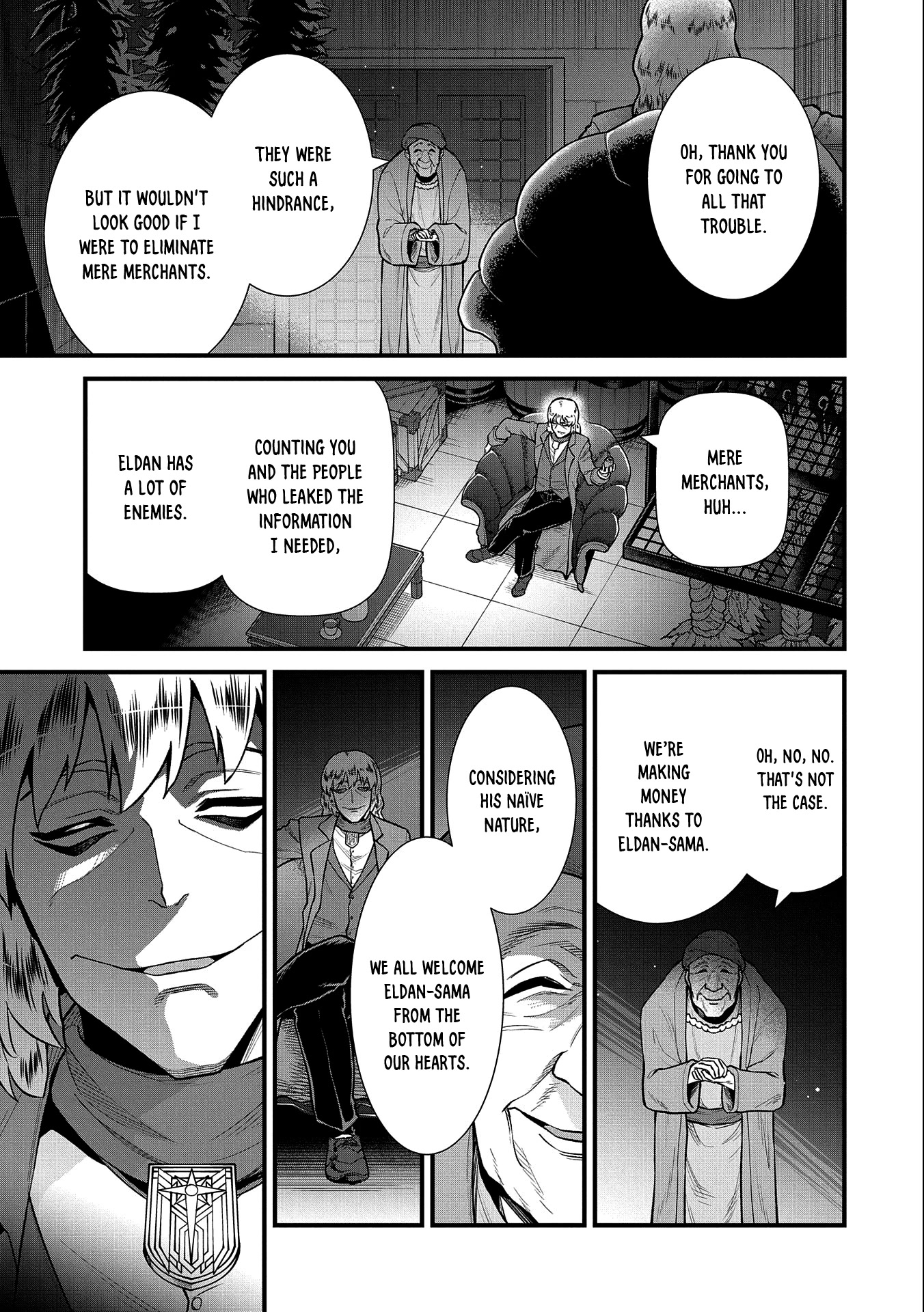 The Population Of The Frontier Owner Starts With 0. "Dias The Blue" And A Blue Horned Girl. chapter 39 page 6