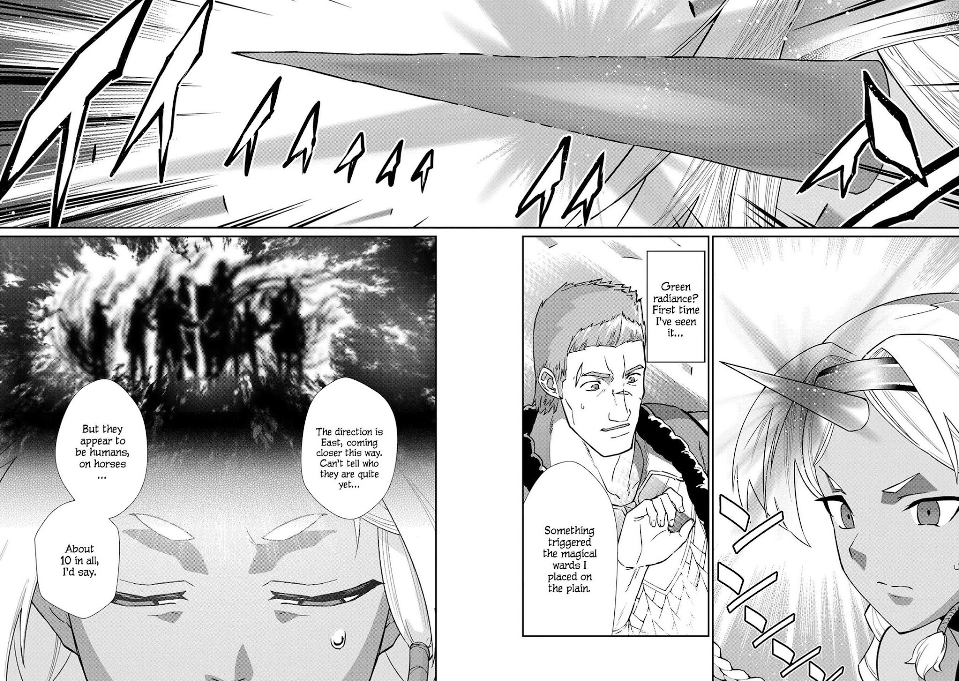 The Population Of The Frontier Owner Starts With 0. "Dias The Blue" And A Blue Horned Girl. chapter 4 page 23