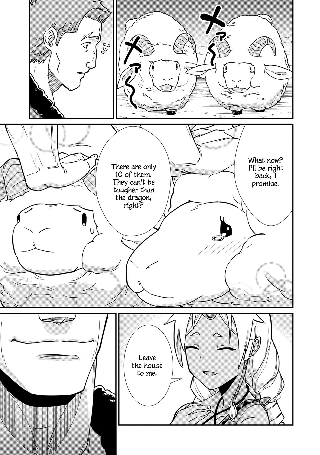 The Population Of The Frontier Owner Starts With 0. "Dias The Blue" And A Blue Horned Girl. chapter 4 page 25