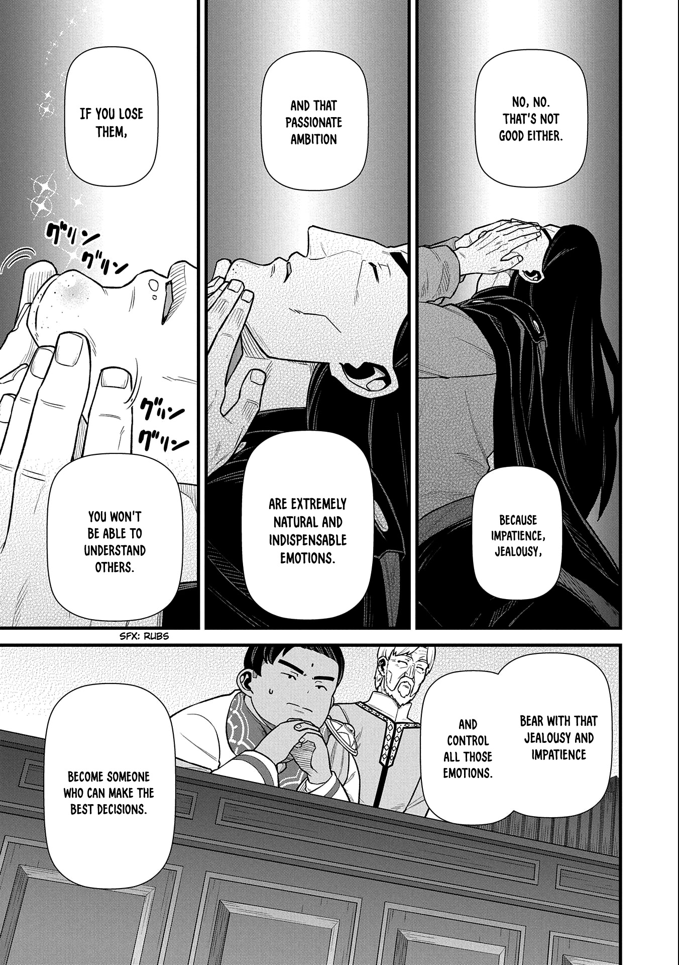 The Population Of The Frontier Owner Starts With 0. "Dias The Blue" And A Blue Horned Girl. chapter 40 page 12