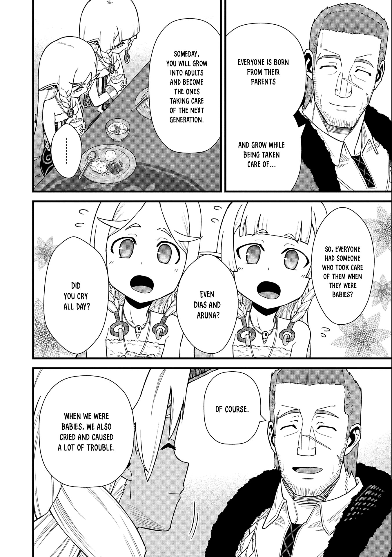 The Population Of The Frontier Owner Starts With 0. "Dias The Blue" And A Blue Horned Girl. chapter 40 page 27