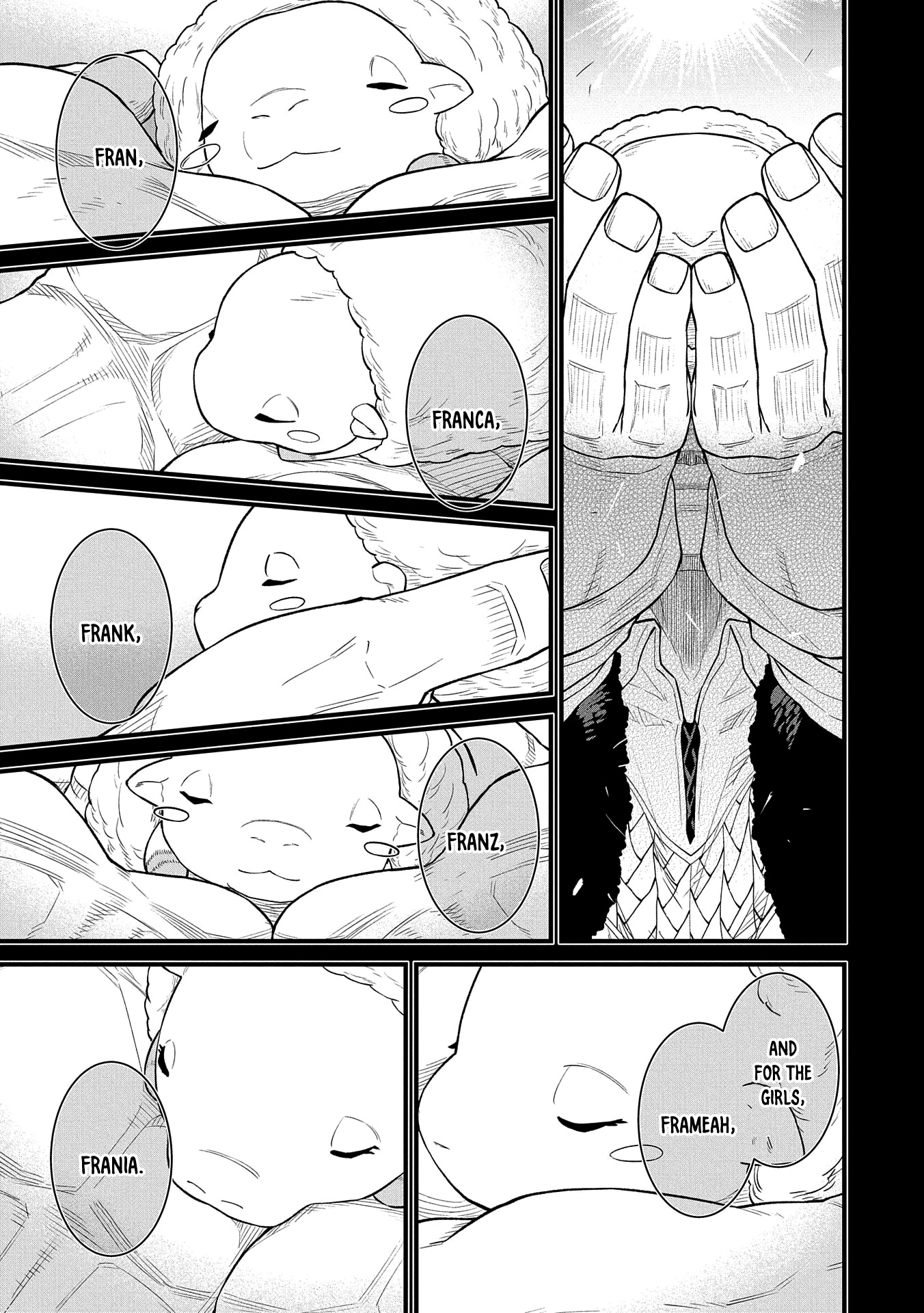 The Population Of The Frontier Owner Starts With 0. "Dias The Blue" And A Blue Horned Girl. chapter 40 page 6
