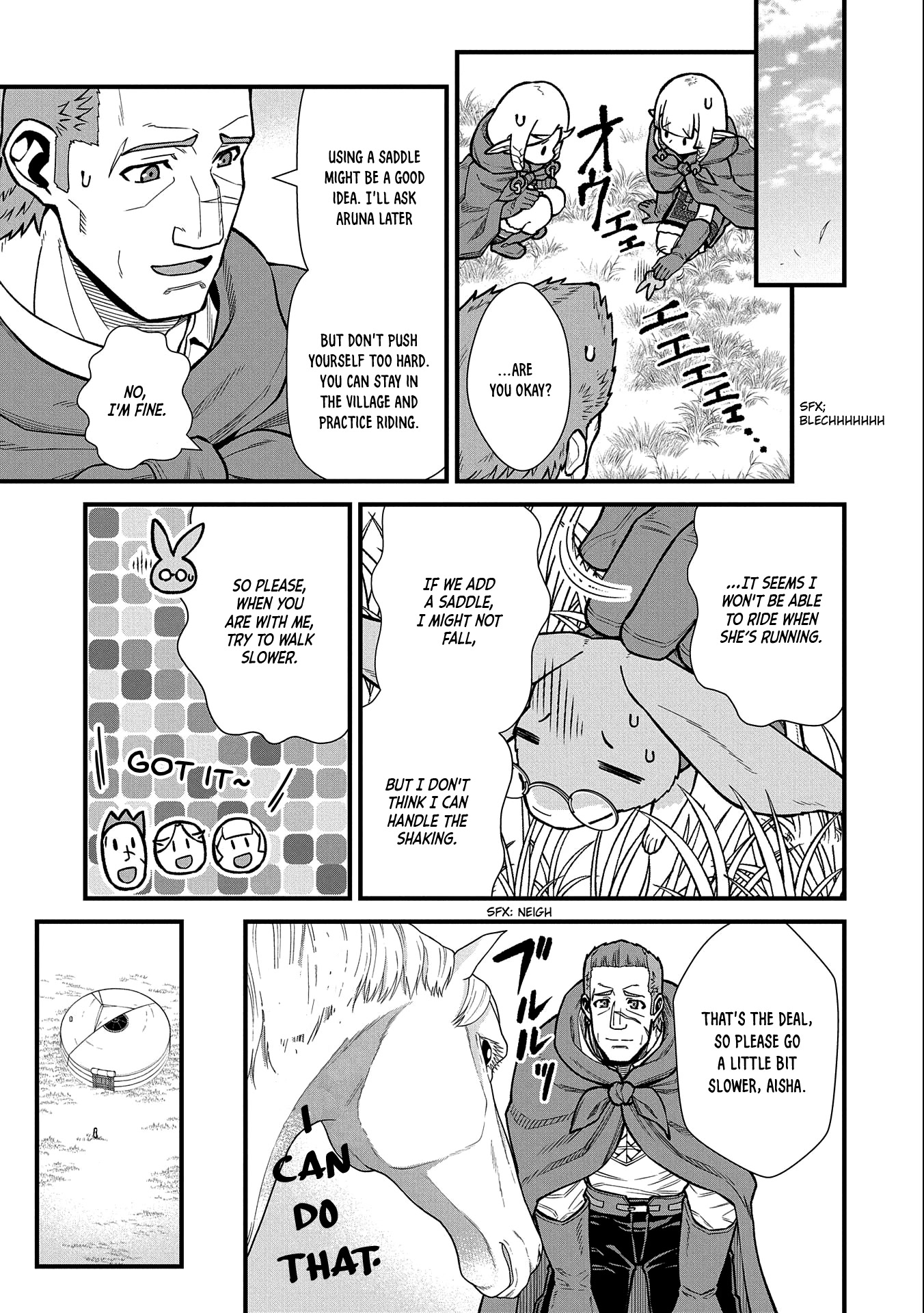 The Population Of The Frontier Owner Starts With 0. "Dias The Blue" And A Blue Horned Girl. chapter 41 page 10