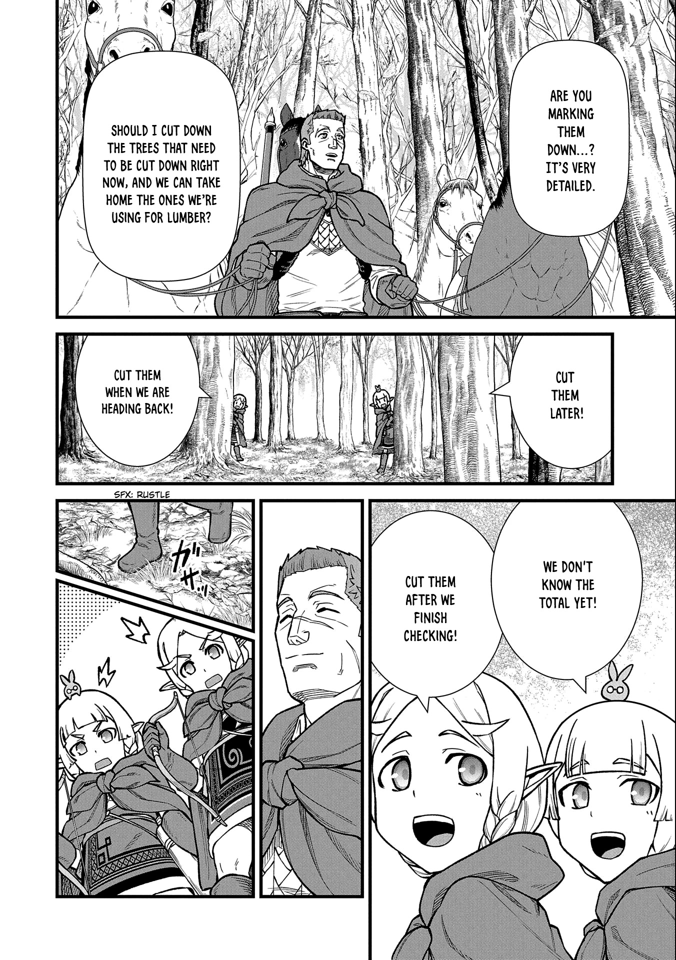 The Population Of The Frontier Owner Starts With 0. "Dias The Blue" And A Blue Horned Girl. chapter 41 page 17