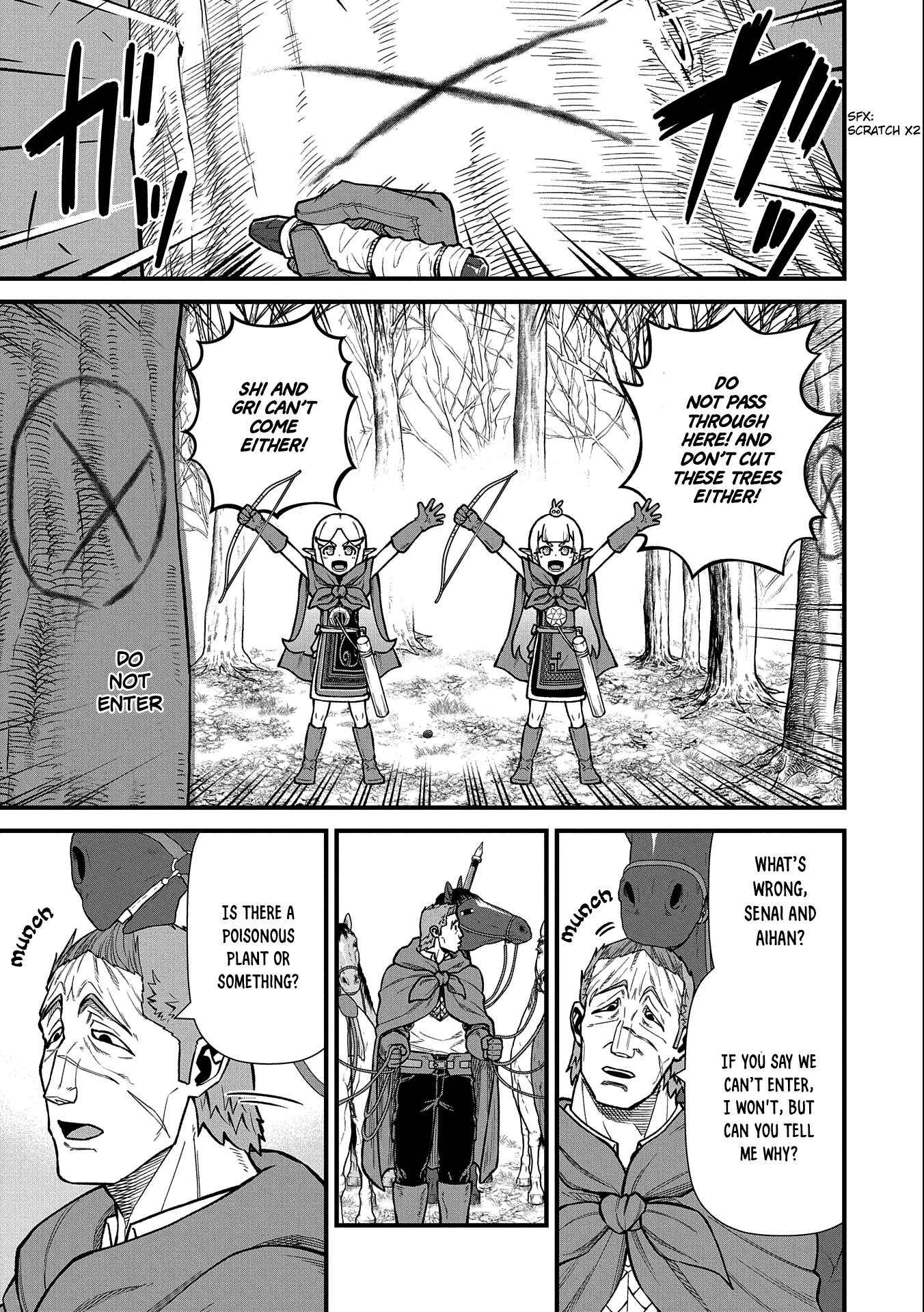 The Population Of The Frontier Owner Starts With 0. "Dias The Blue" And A Blue Horned Girl. chapter 41 page 18