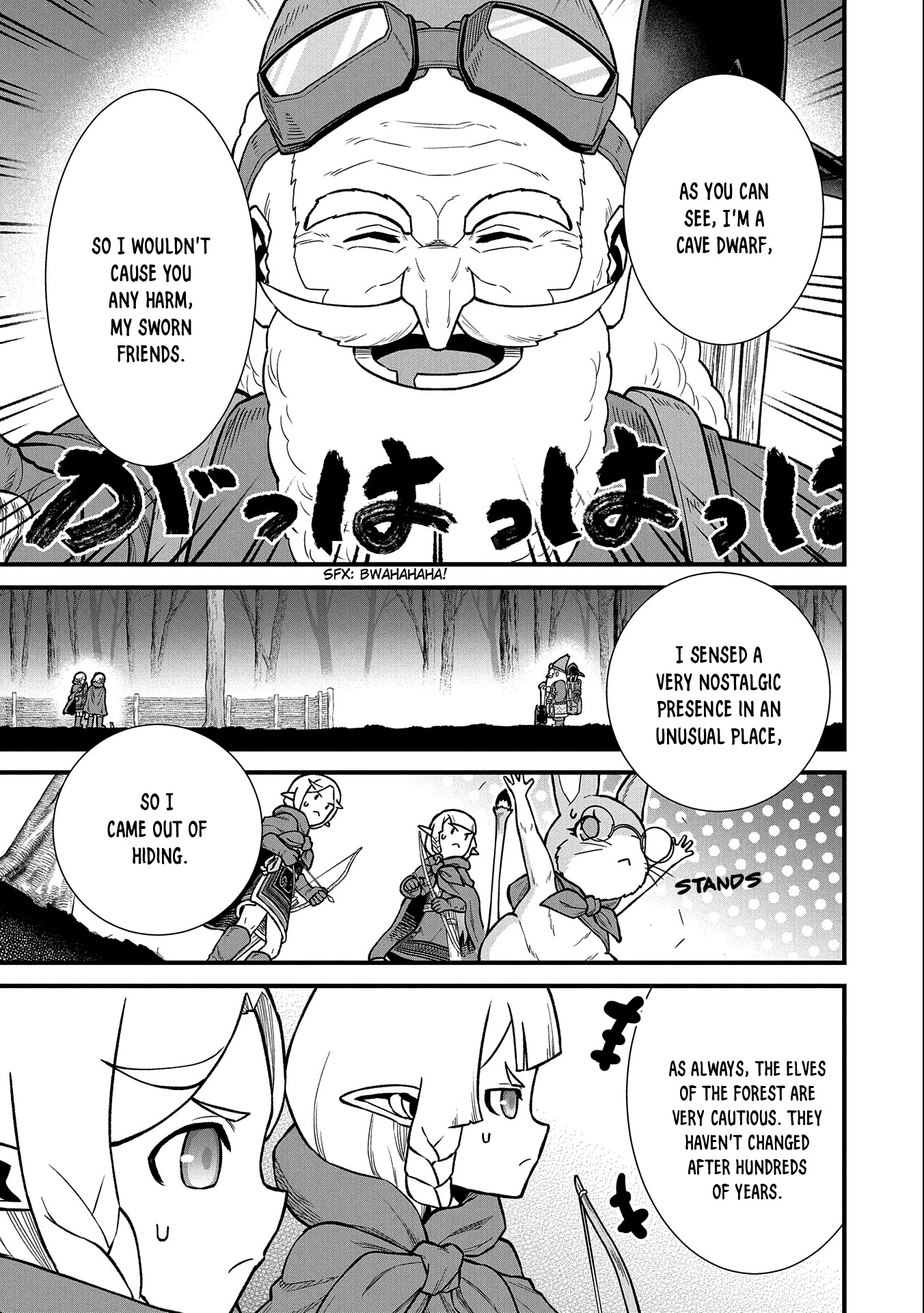 The Population Of The Frontier Owner Starts With 0. "Dias The Blue" And A Blue Horned Girl. chapter 41 page 30