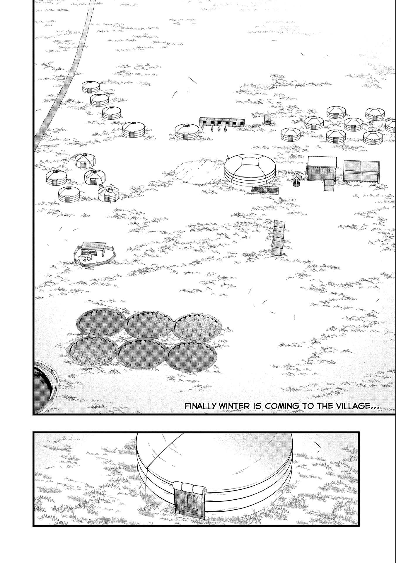 The Population Of The Frontier Owner Starts With 0. "Dias The Blue" And A Blue Horned Girl. chapter 41 page 5