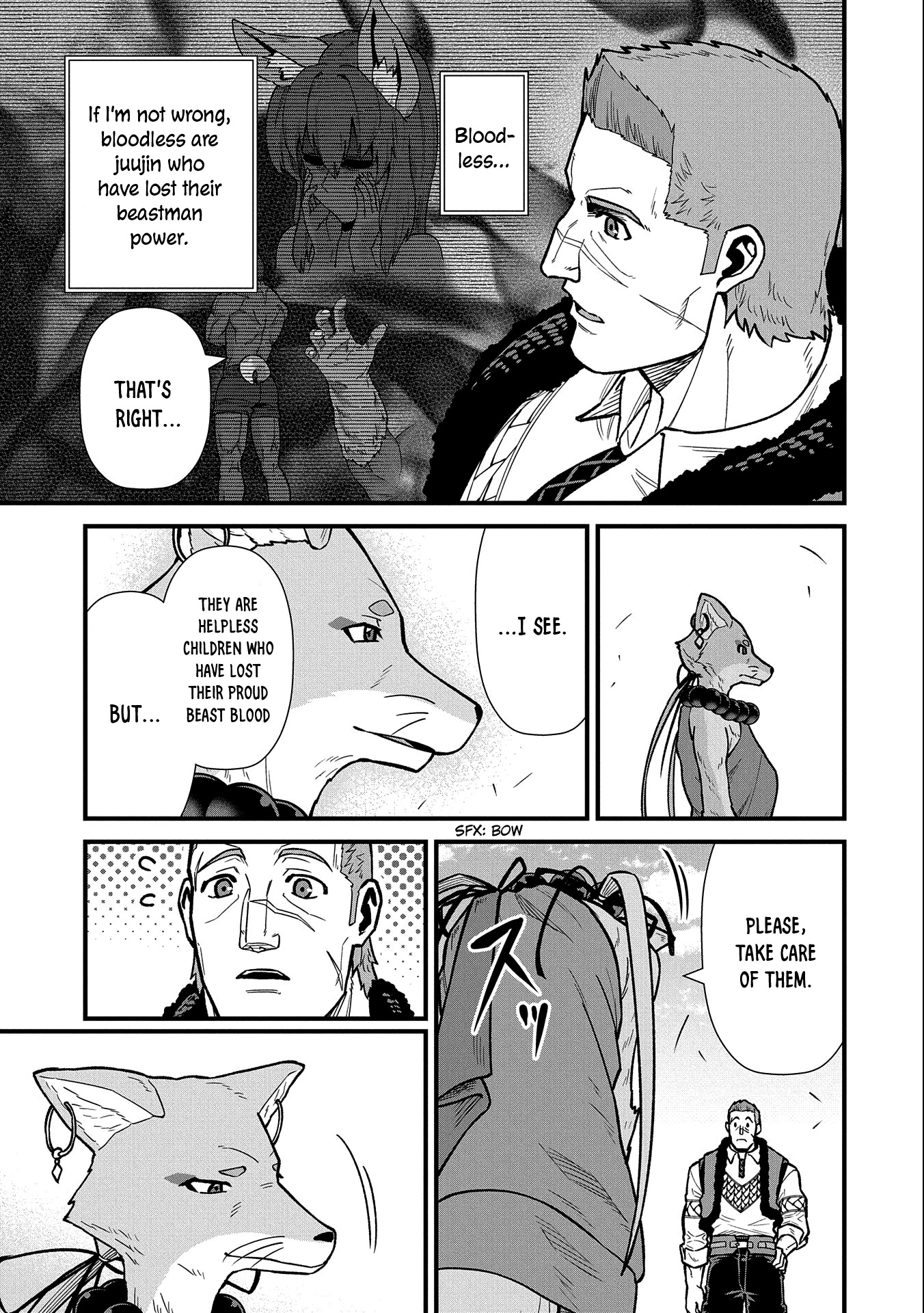 The Population Of The Frontier Owner Starts With 0. "Dias The Blue" And A Blue Horned Girl. chapter 42 page 20