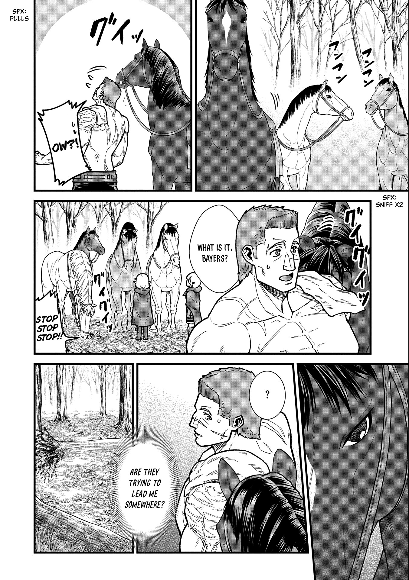 The Population Of The Frontier Owner Starts With 0. "Dias The Blue" And A Blue Horned Girl. chapter 42 page 9