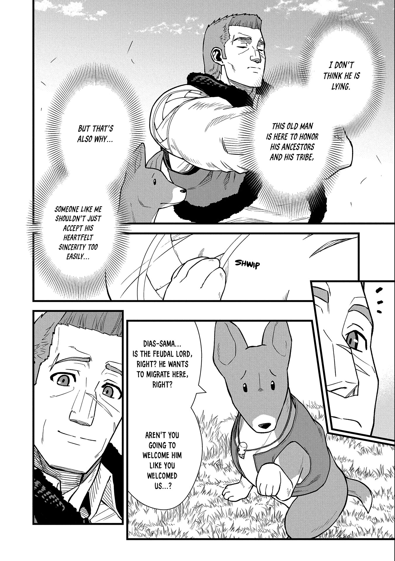 The Population Of The Frontier Owner Starts With 0. "Dias The Blue" And A Blue Horned Girl. chapter 43 page 8