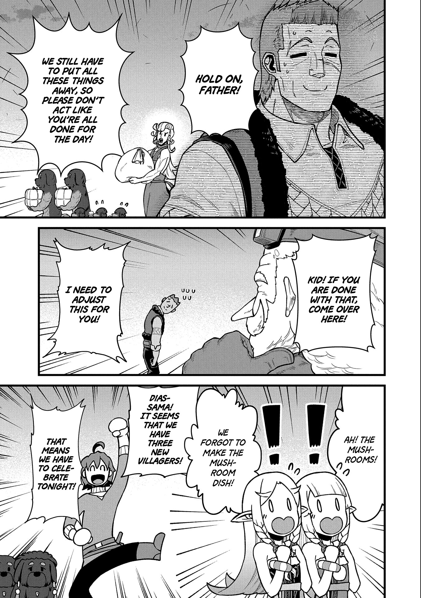 The Population Of The Frontier Owner Starts With 0. "Dias The Blue" And A Blue Horned Girl. chapter 44 page 10