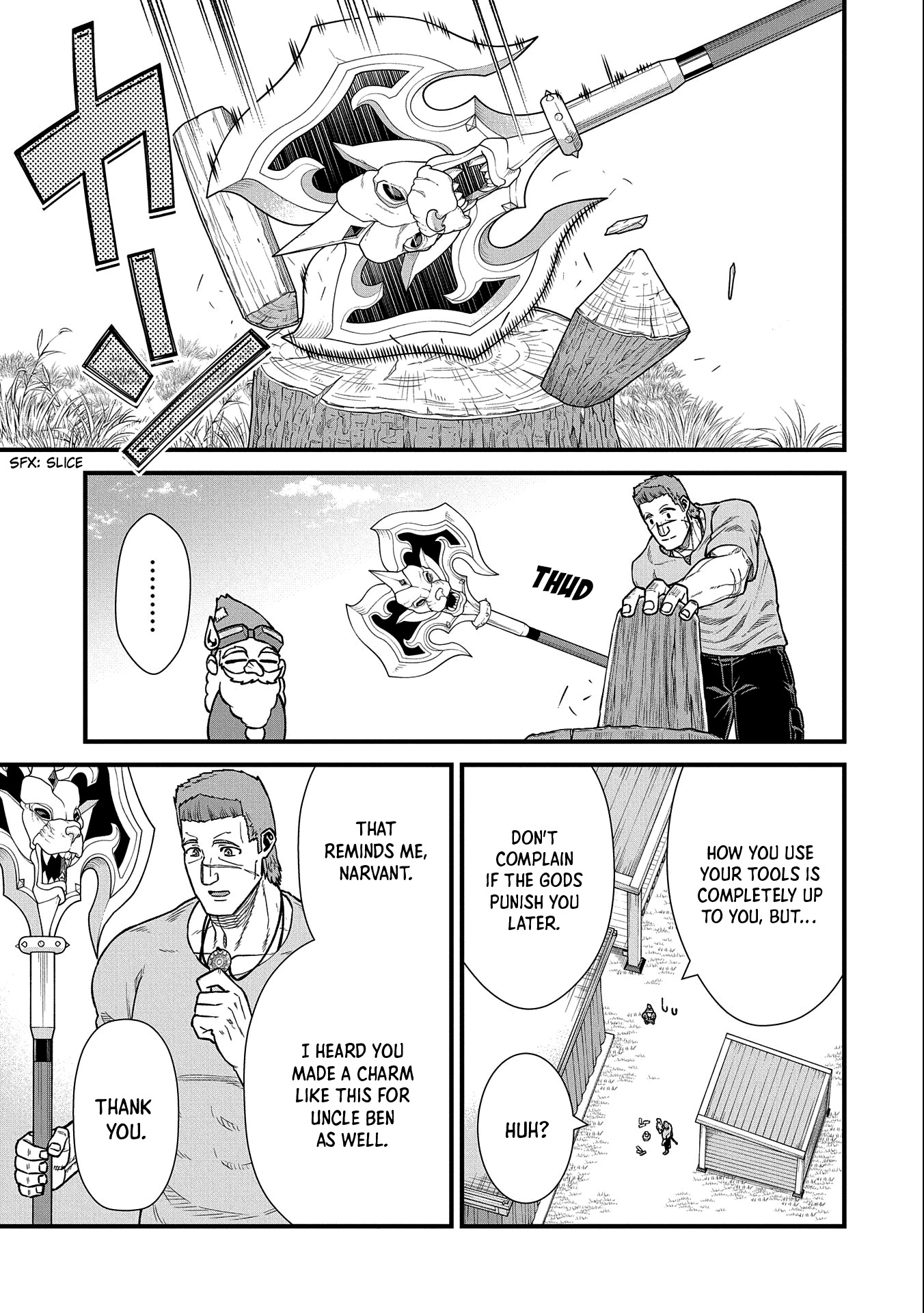 The Population Of The Frontier Owner Starts With 0. "Dias The Blue" And A Blue Horned Girl. chapter 44 page 19