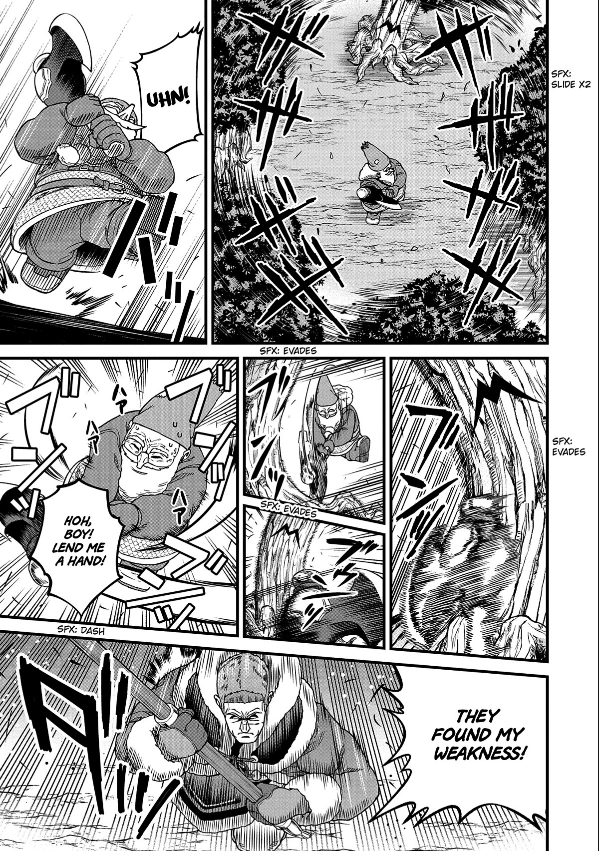 The Population Of The Frontier Owner Starts With 0. "Dias The Blue" And A Blue Horned Girl. chapter 45 page 22